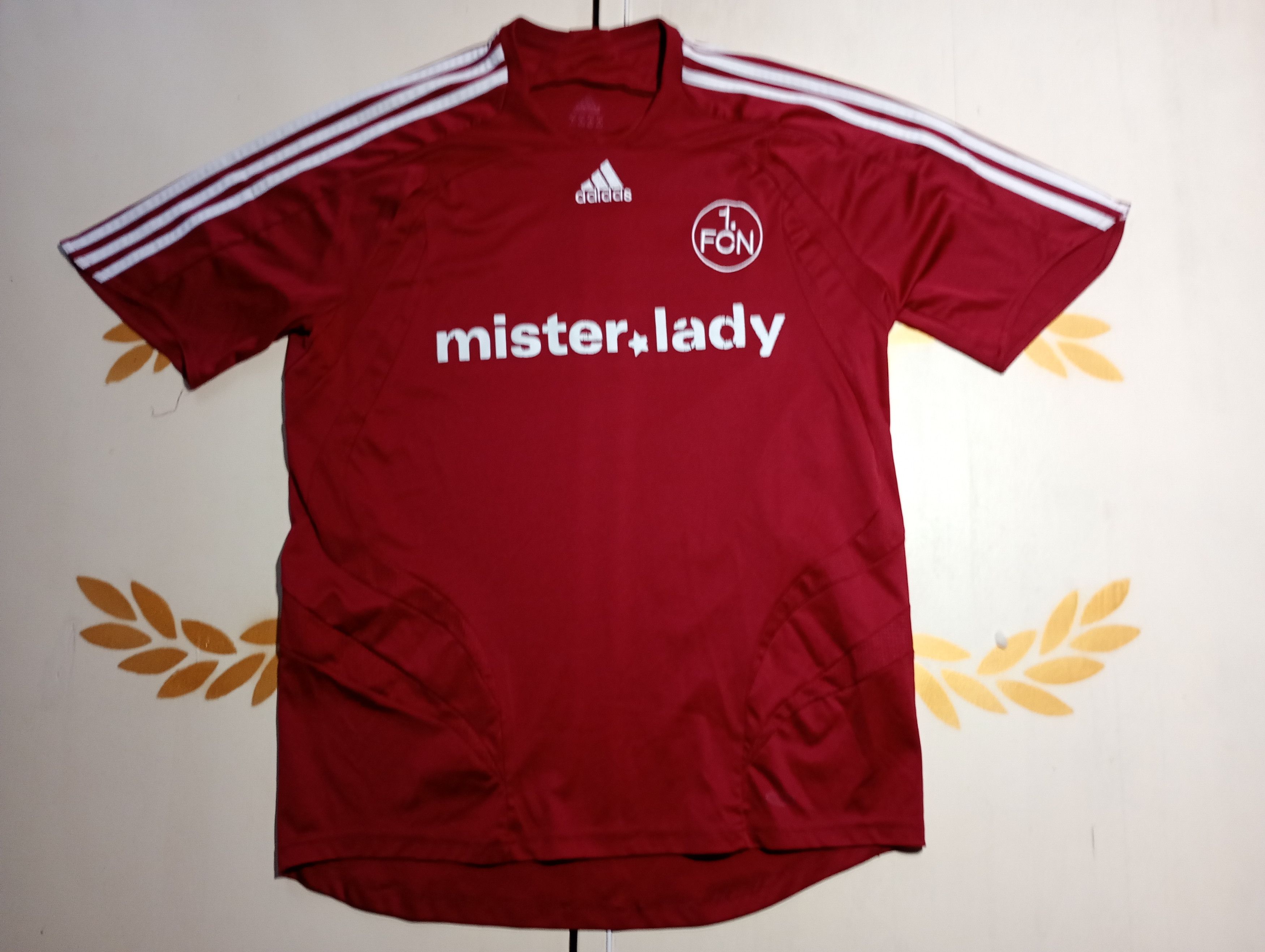 Adidas Adidas Nuremberg FC Home Jersey 2007-2008 Size US L / EU 52-54 / 3 - 1 Thumbnail