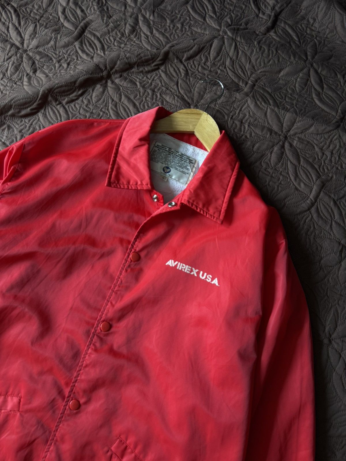 Avirex Vintage avirex coach jacket big spellout backhit🔥 Size US L / EU 52-54 / 3 - 5 Thumbnail