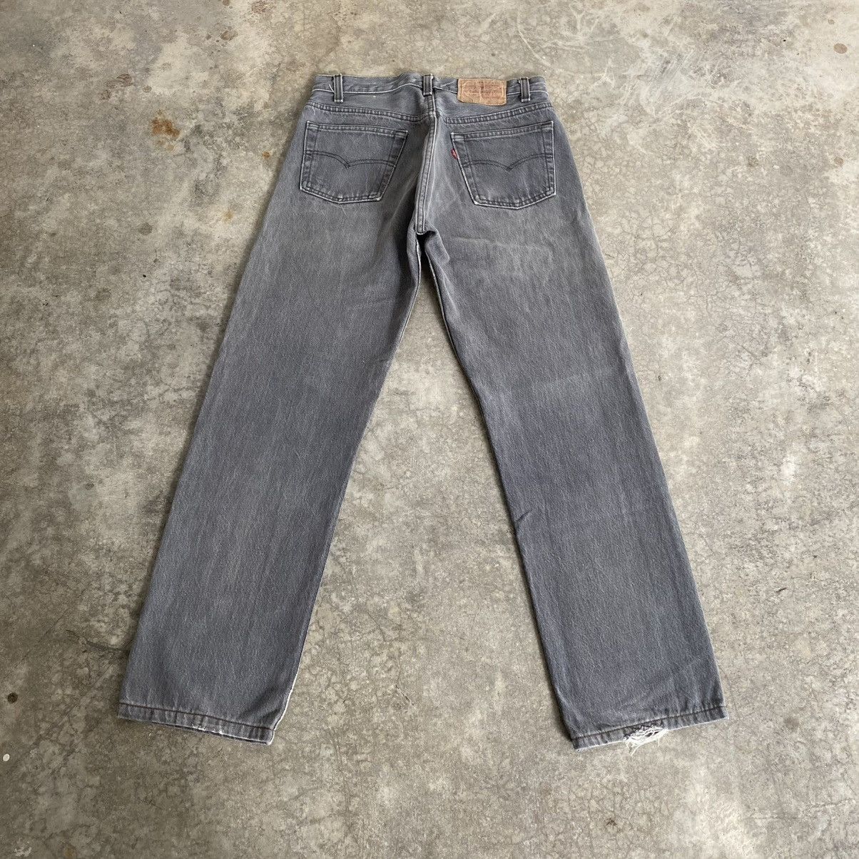 Levi's Vintage 80’s Levis 501 Faded Ash Grey Denim Jeans Size US 30 / EU 46 - 9 Thumbnail