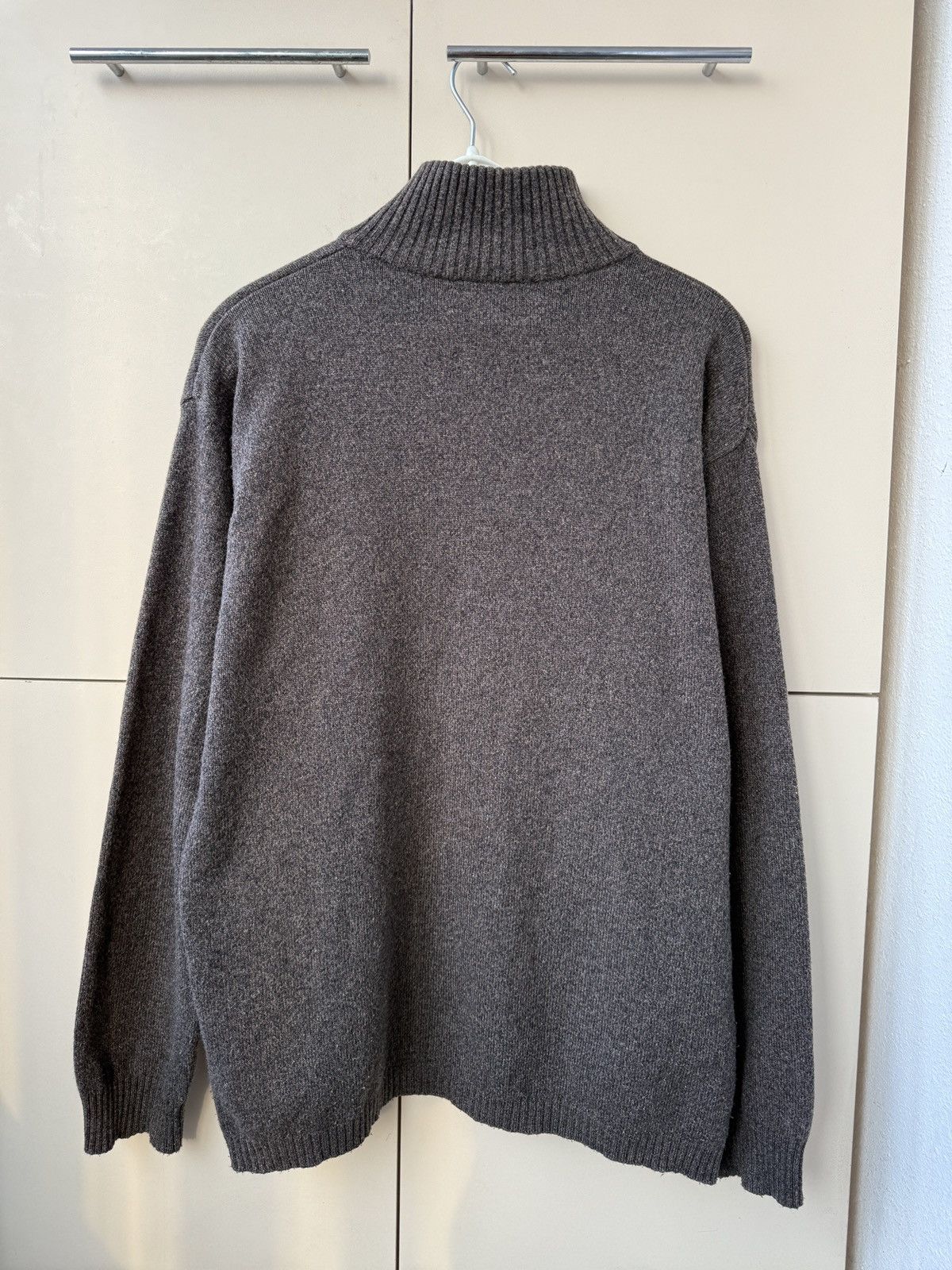 Marlboro Classics Marlboro classics Knit Wool sweater 1/3 zip brown 90s Size US XL / EU 56 / 4 - 13 Thumbnail