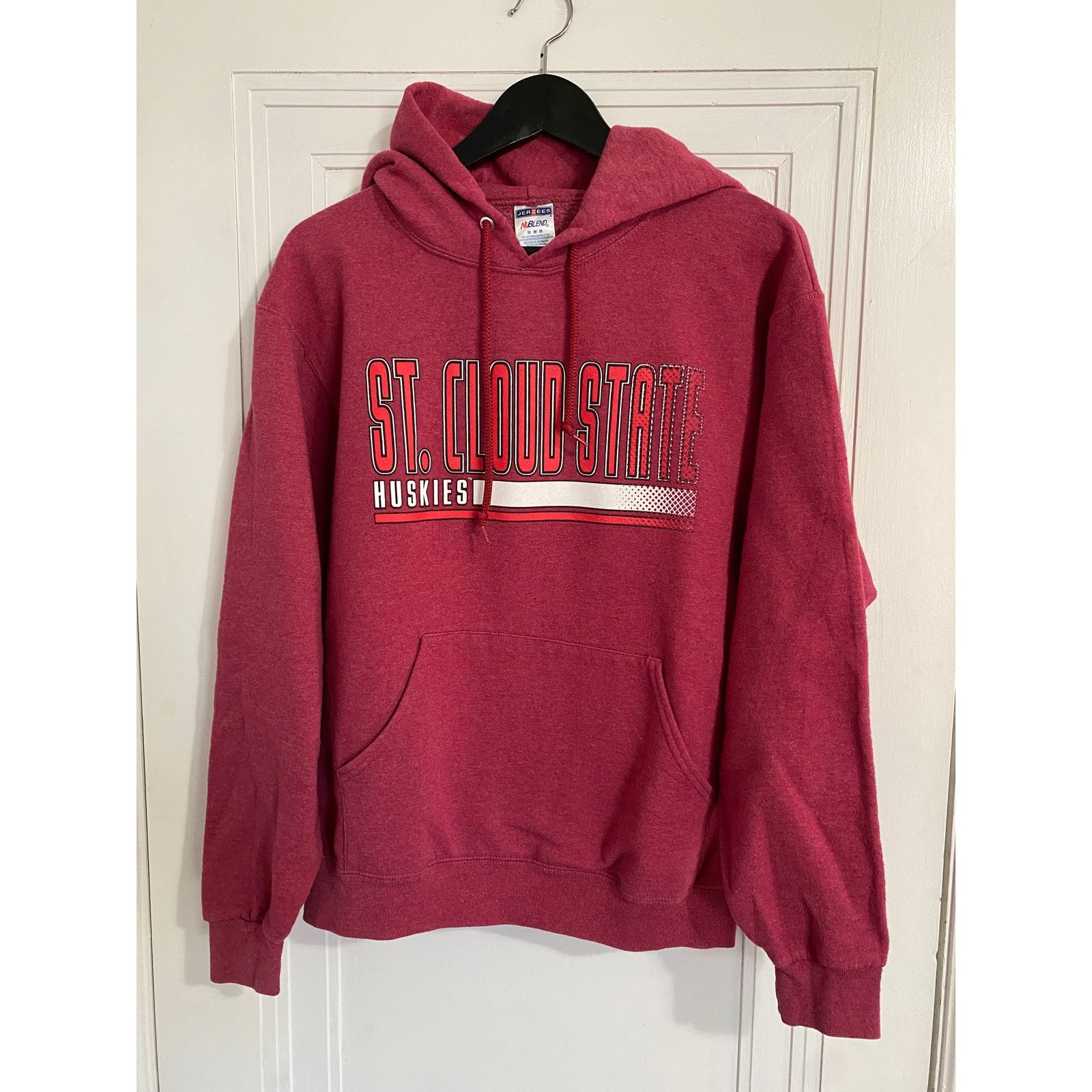 Jerzees St. Cloud State University Huskies Hoodie Sweatshirt Size M Size US M / EU 48-50 / 2 - 1 Thumbnail
