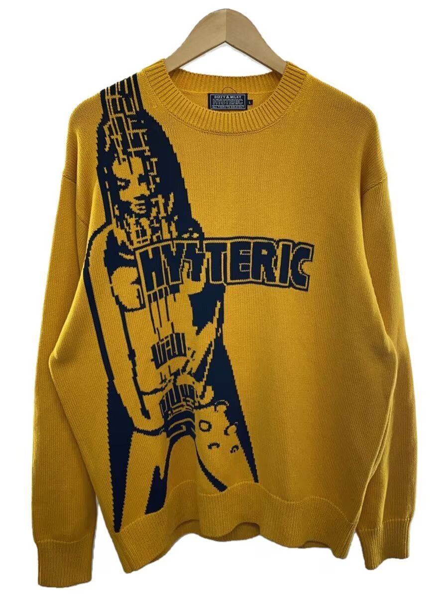 Hysteric Glamour Guitar Woman Knit Sweater Size US L / EU 52-54 / 3 - 1 Thumbnail
