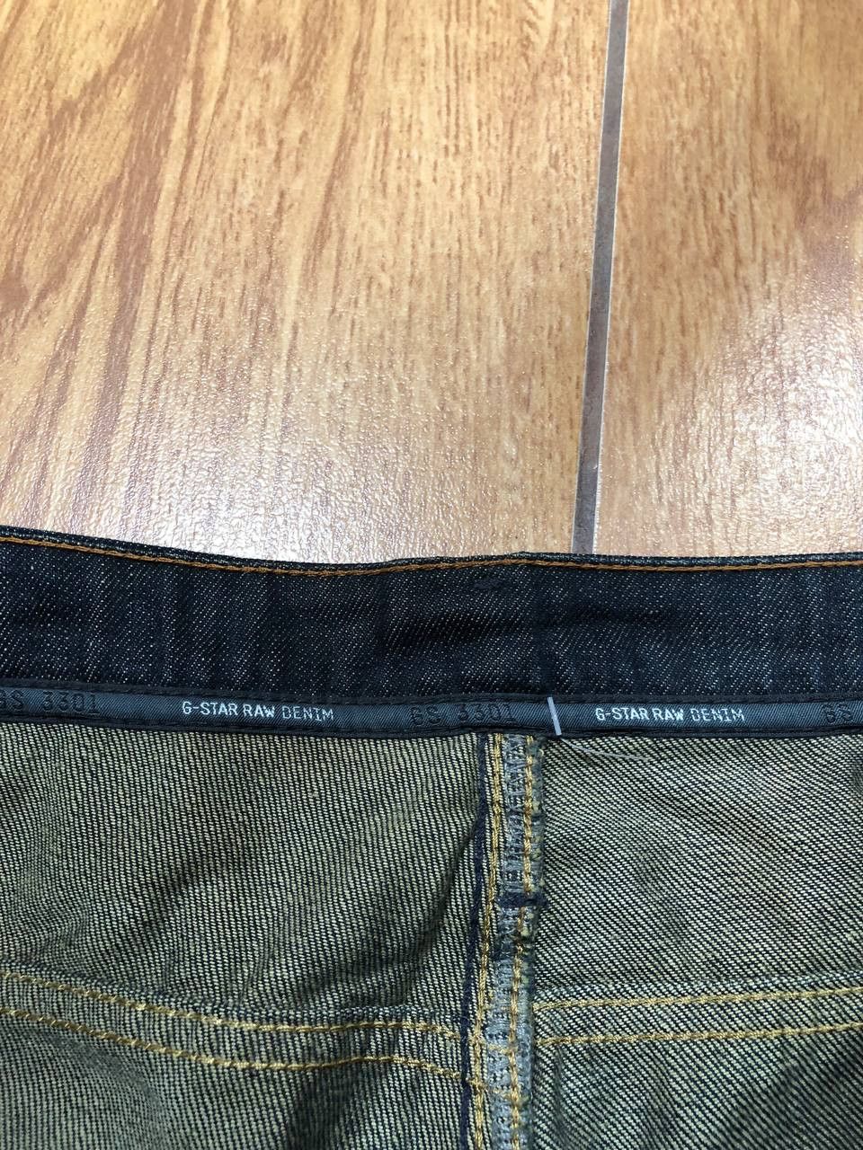 G-Star G Star Raw Denim Loose Jeans Straight Leg Pants Dark Wash Size US 31 - 12 Thumbnail