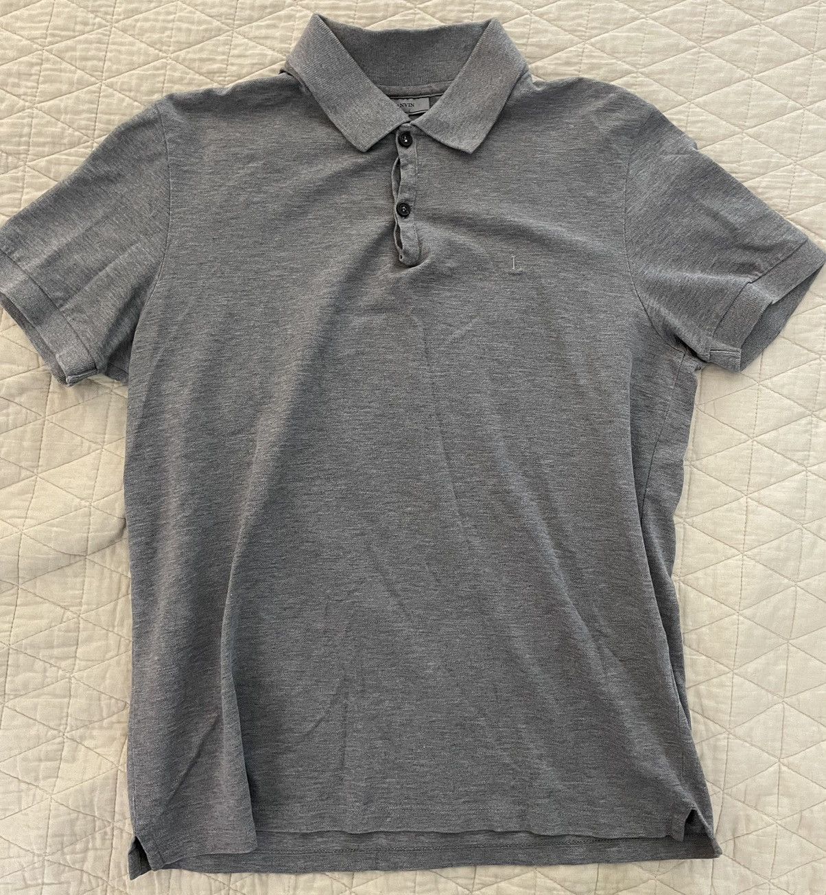 Lanvin Pique Knit Polo Size M / US 6-8 / IT 42-44 - 2 Thumbnail