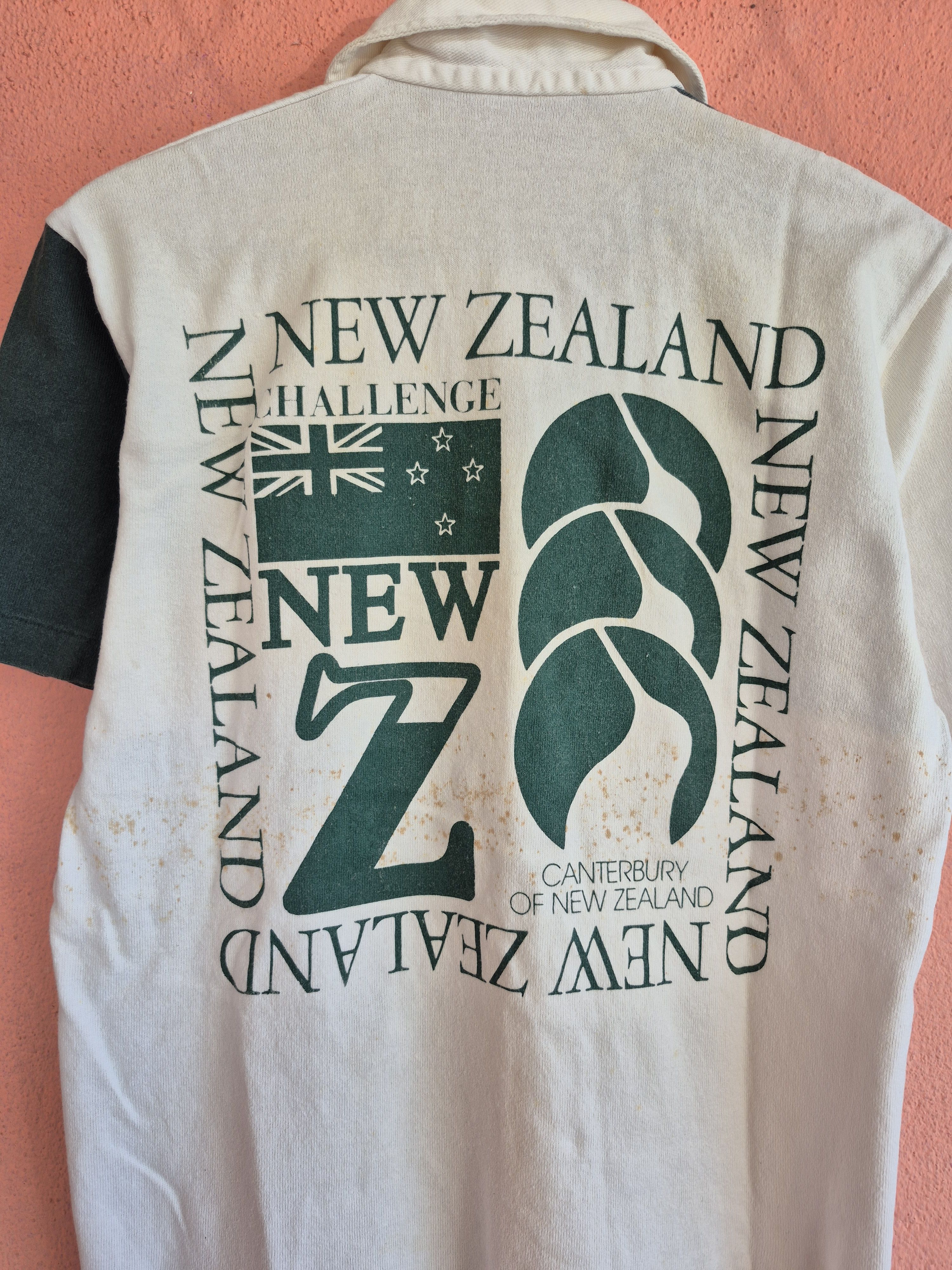 Canterbury of New Zealand 🔥 Vintage Canterbury New Zealand Rugby Polo Tee Size US M / EU 48-50 / 2 - 8 Thumbnail