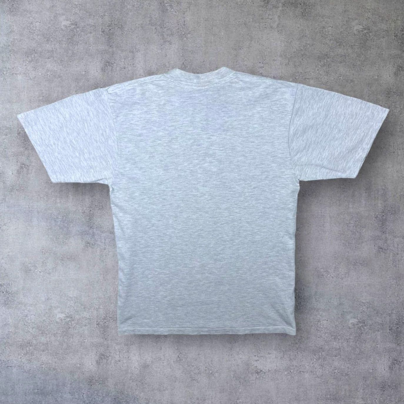 Jerzees Vintage Jerzees Obby Cyclist Bike Novelty Cartoon Graphic Grey T-Shirt Medium Mens Short Sleeve 100% Cotton UK Made Size US M / EU 48-50 / 2 - 2 Thumbnail
