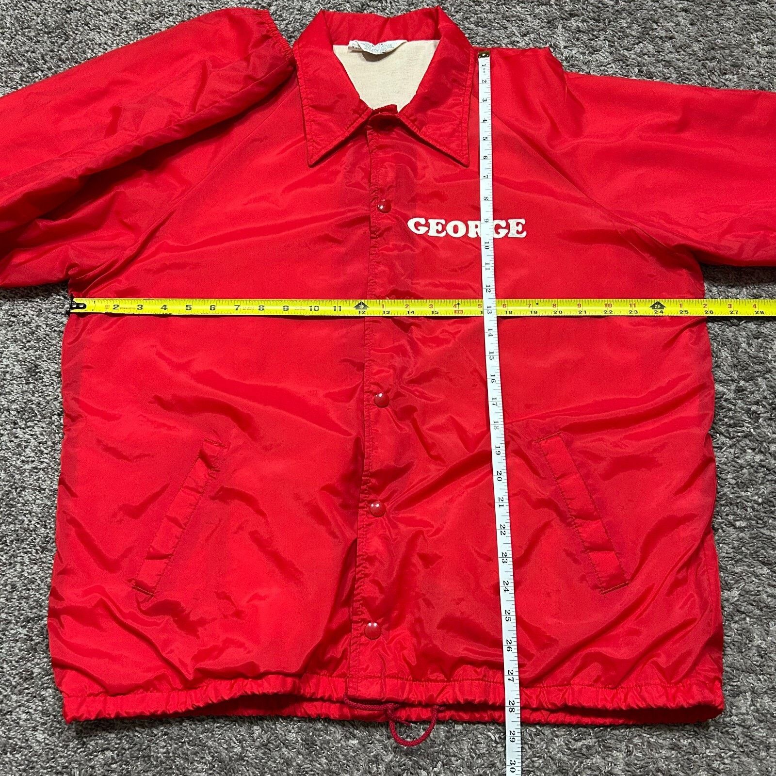 Vintage Vintage 70s Windbreaker Jacket Nylon Snap Button Coach XL Size US XL / EU 56 / 4 - 10 Thumbnail