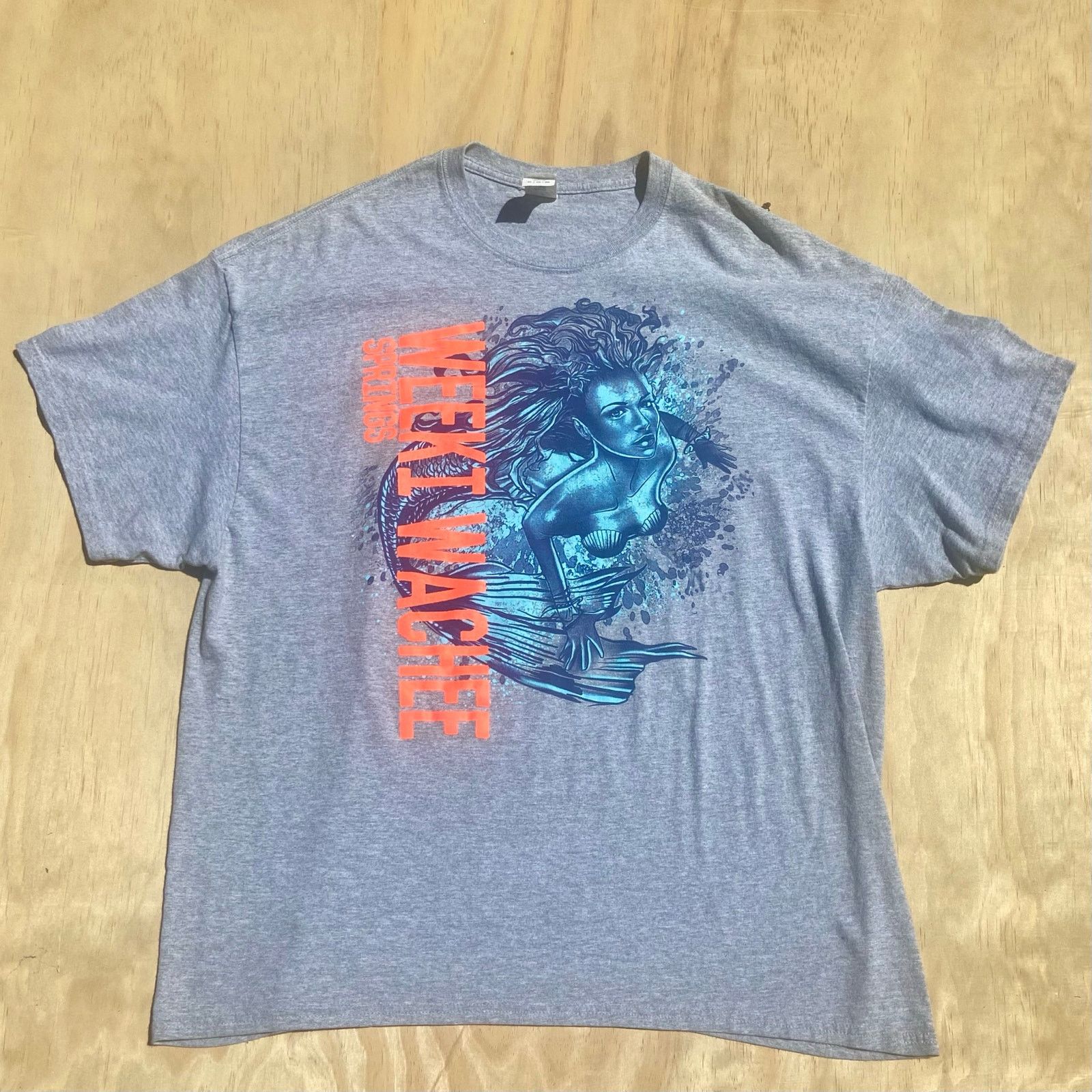 Gildan Gildan Weeki Wachee, Springs Vintage Graphic Tee 2XL Size US XXL / EU 58 / 5 - 1 Thumbnail