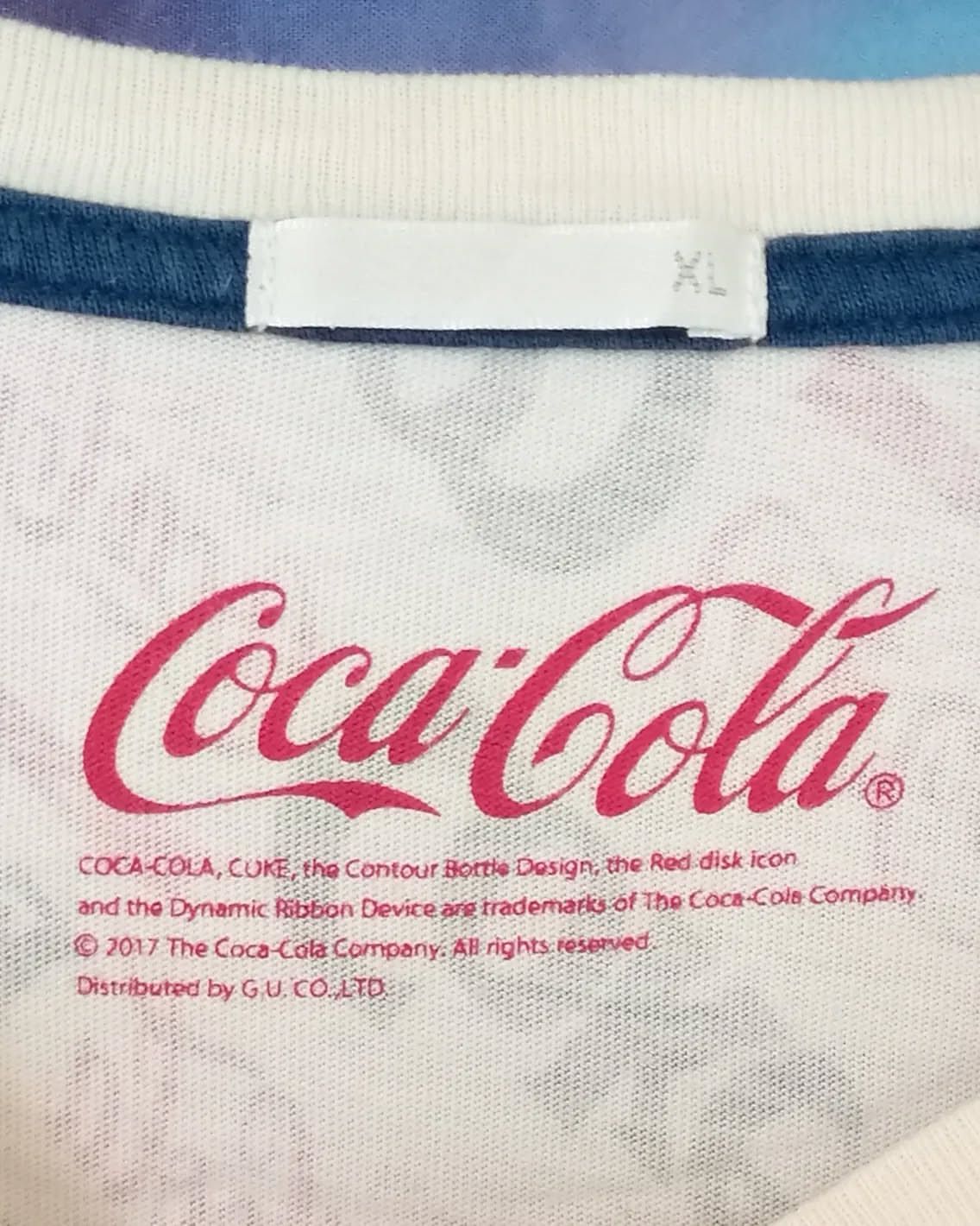 Coca Cola Coca Cola x GU Global UNIQLO Spellout All Over Print Tees Size XL / US 12-14 / IT 48-50 - 3 Thumbnail