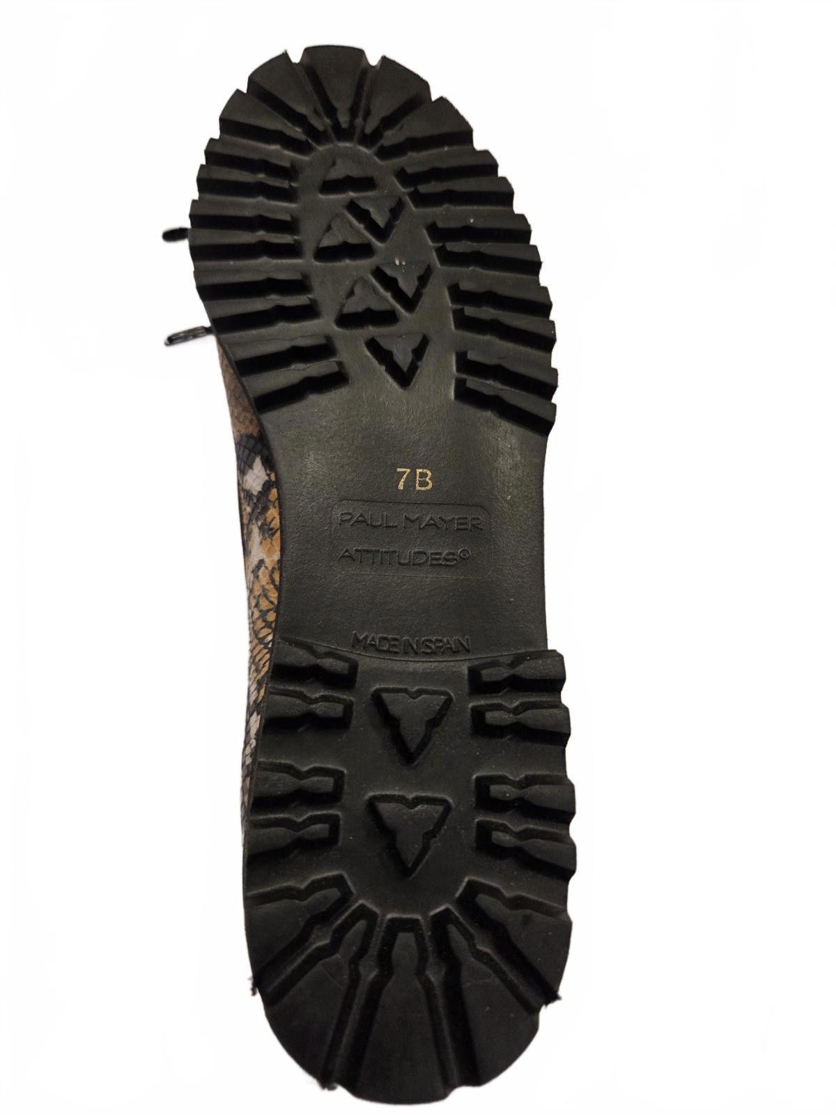 Other Paul Mayer Attitudes Bravo Lug Sole Ballet Size 7B - NIB Size US 7 / IT 37 - 6 Thumbnail