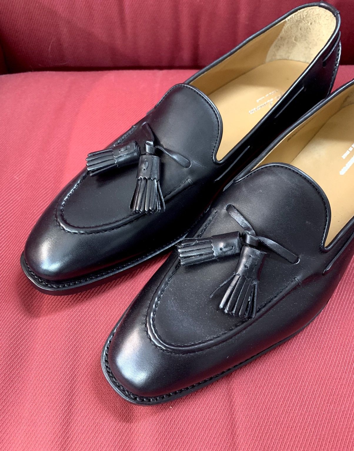 Ralph Lauren Purple Label Luther Tassel Loafers Size US 9.5 / EU 42-43 - 7 Thumbnail