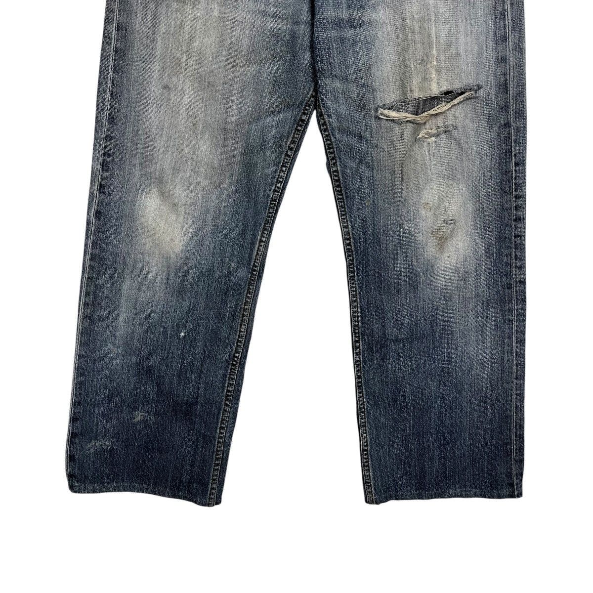 14th Addiction Vintage Japanese Designer Distressed Denim Size US 34 / EU 50 - 4 Thumbnail