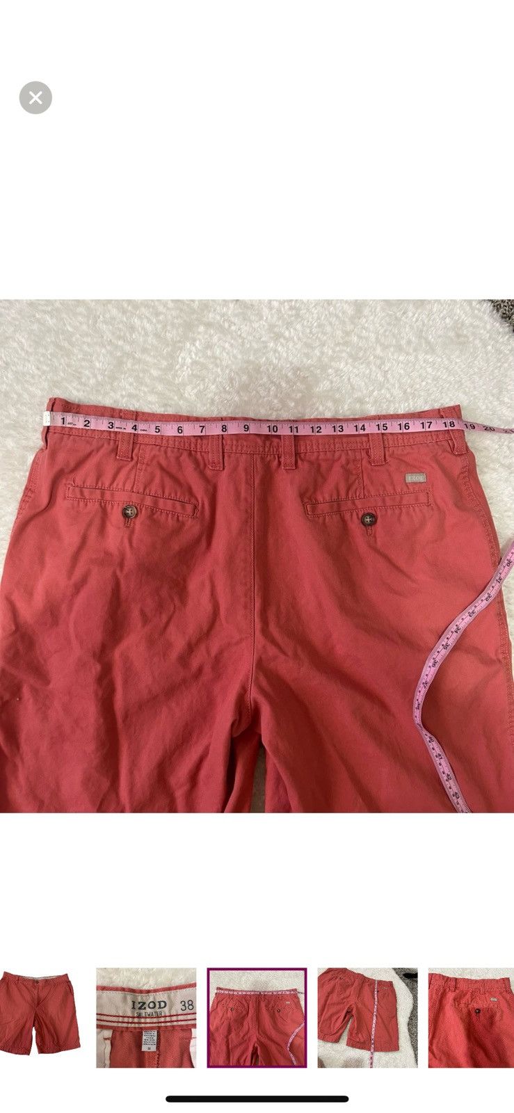 Izod Izod saltwater chino shorts size 38 Size US 38 / EU 54 - 3 Thumbnail
