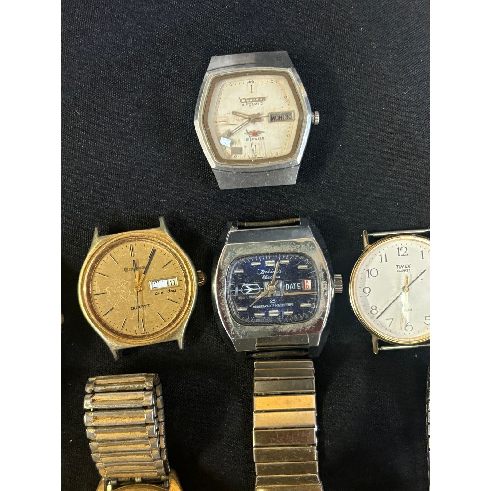 Seiko Watch Lot! 15 Men’s and Women’s Watches! Parts/Repair. Size ONE SIZE - 10 Thumbnail