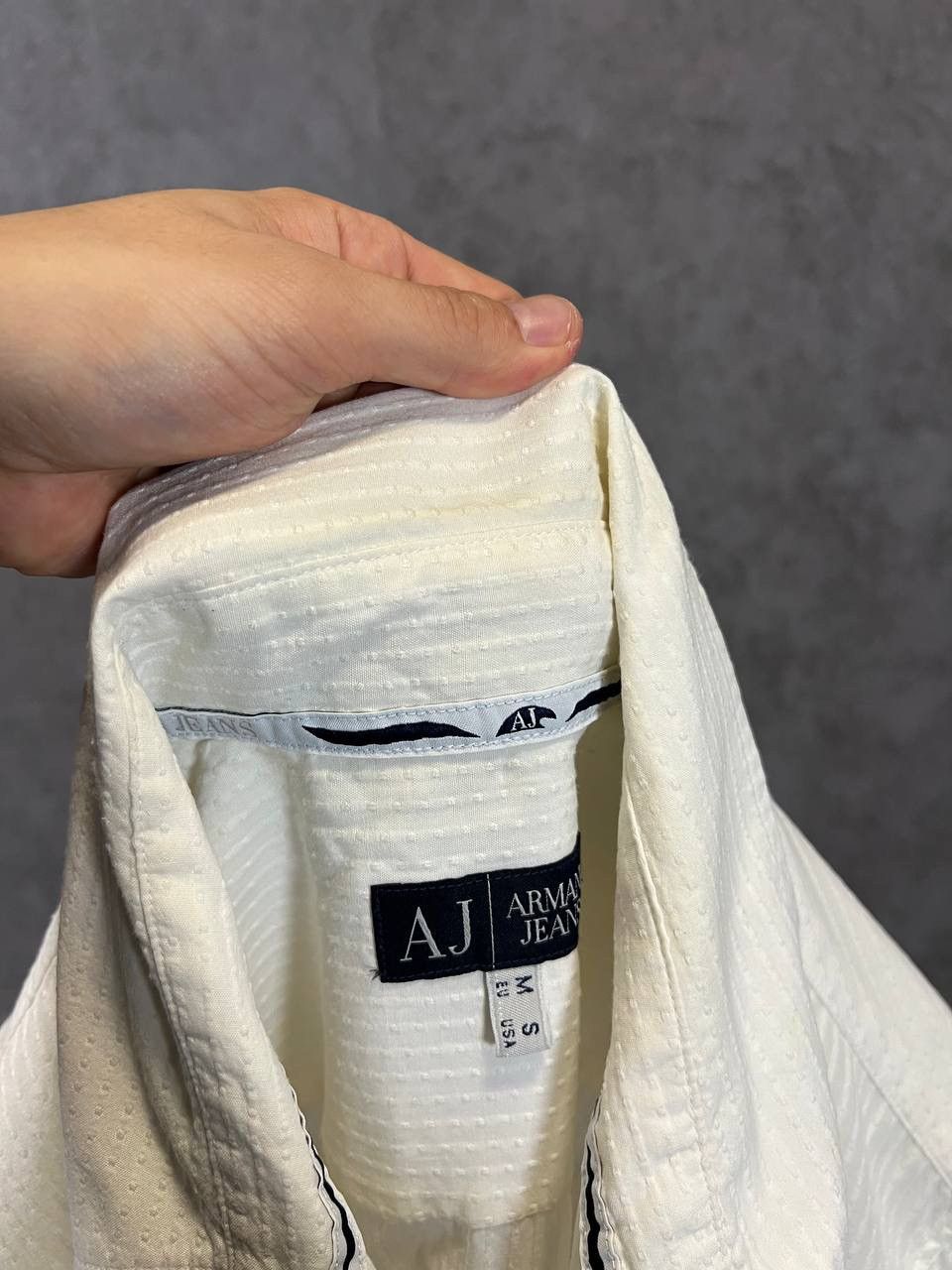 Armani Armani Jeans designer vintage logo shirt Size US M / EU 48-50 / 2 - 10 Thumbnail