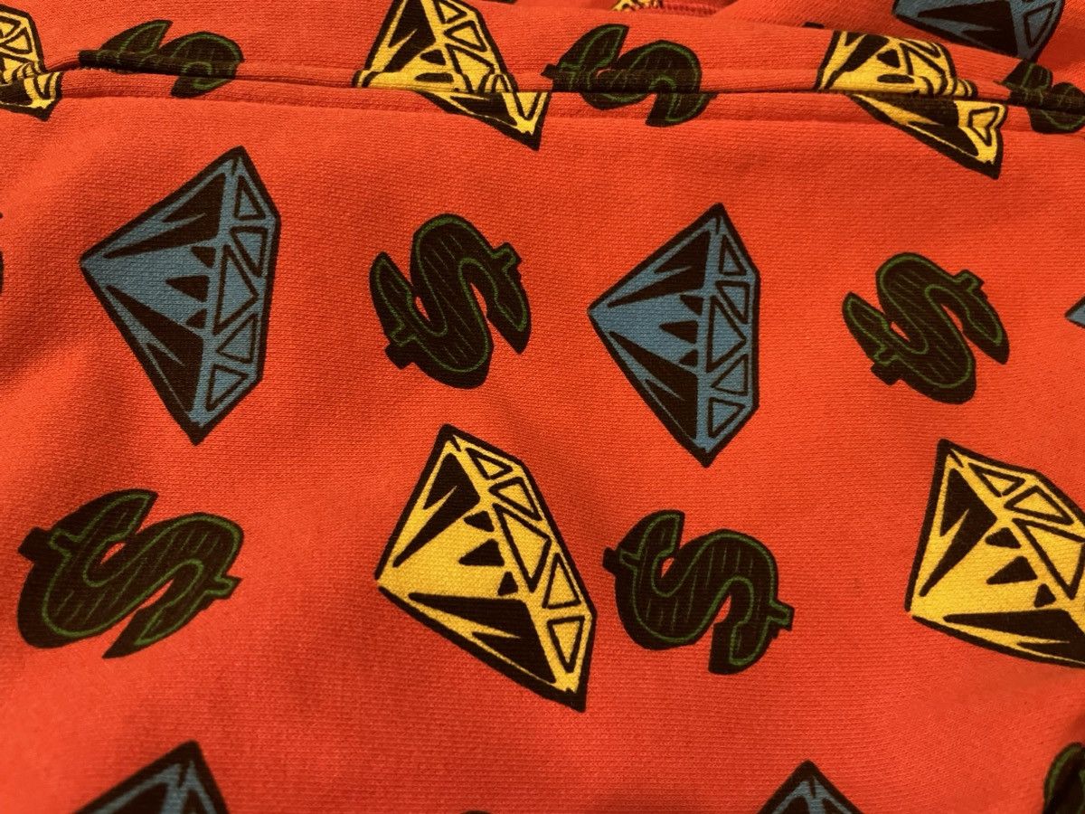Billionaire Boys Club BBC Diamond & Dollar Zip Hoodie – Season 2 Size US XXL / EU 58 / 5 - 2 Thumbnail