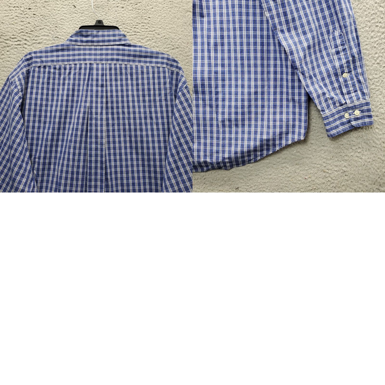 Ralph Lauren Ralph Lauren Dress Shirt Men L Multi Plaid Pony Logo Button Down Size 42R - 8 Thumbnail