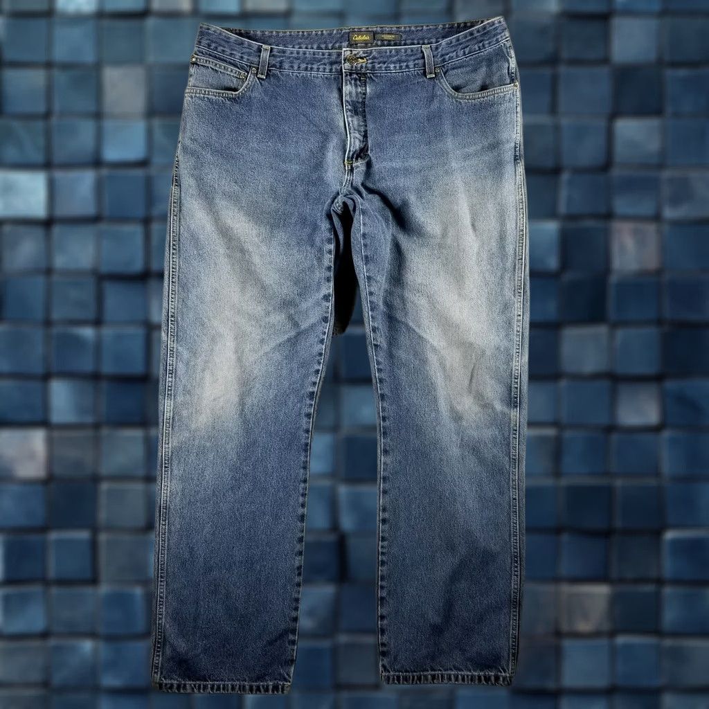 Vintage Cabela's Jeans Mens 42X33 Blue Relaxed Fit Denim Big & Tall Straight Jeans Mens Blue 42X33 90s American Classic Theme Clothing Size US 42 / EU 58 - 1 Thumbnail