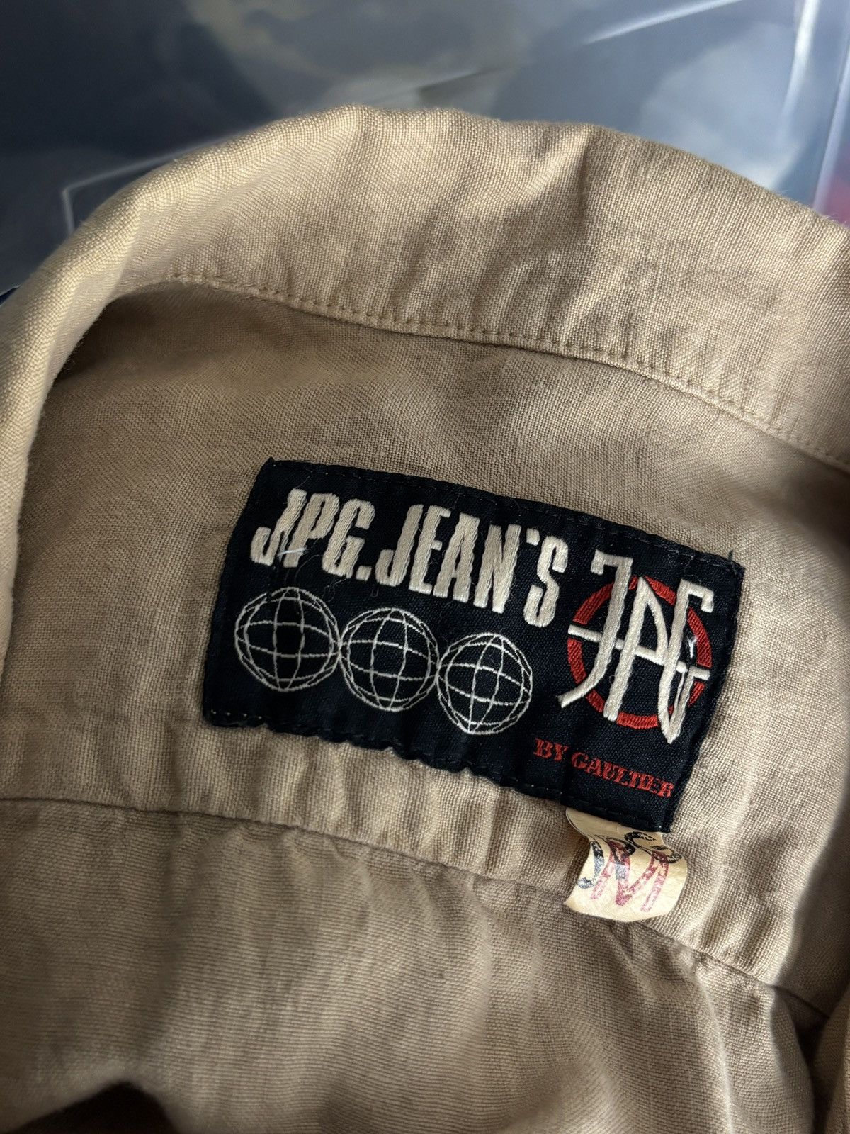 Jean Paul Gaultier Archive Linen Button Up Shirt Vintage 90s