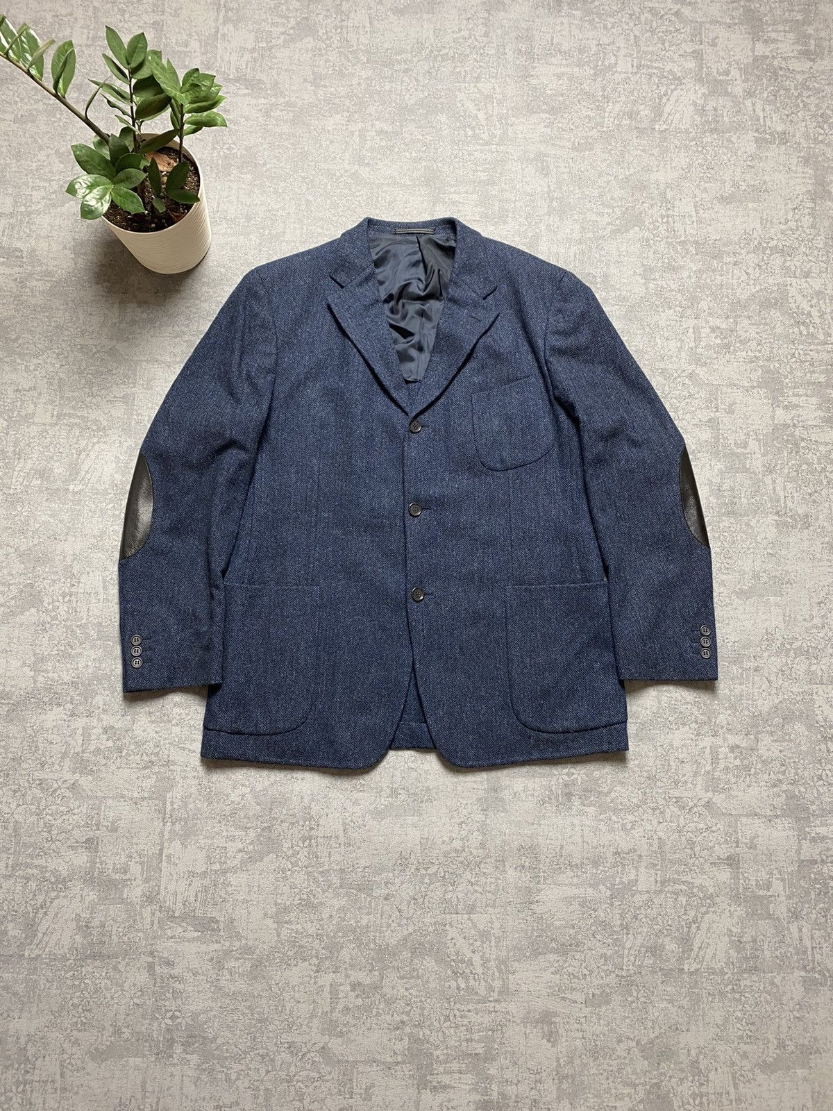 Ermenegildo Zegna Ermeneguldo Zegna Soft 100% LANA blazer Size 54R - 1 Thumbnail