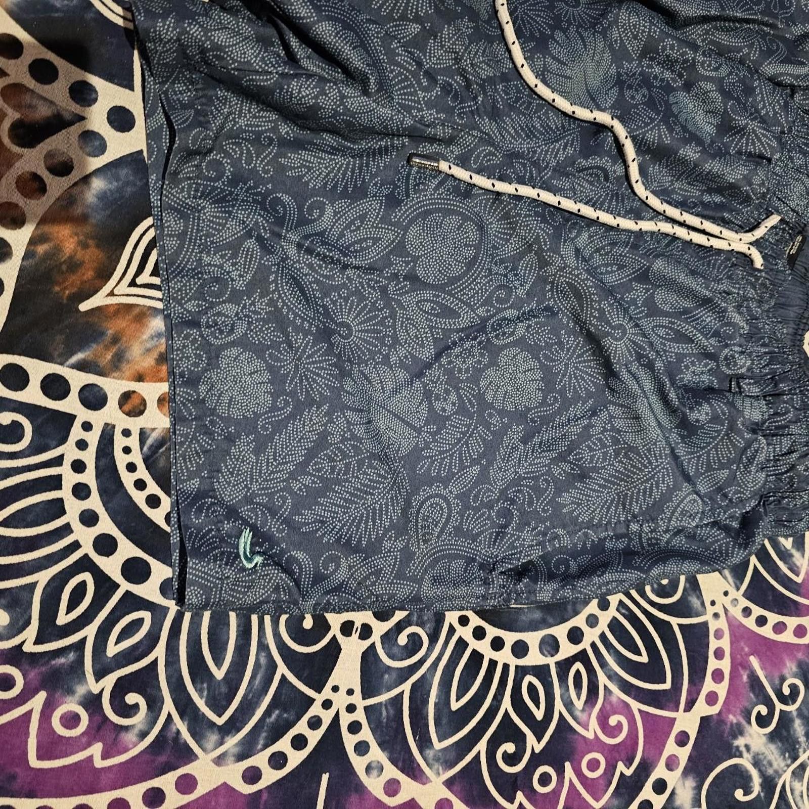 Designer Men's Blue Southern Marsh Swim Trunks Size US 32 / EU 48 - 3 Thumbnail