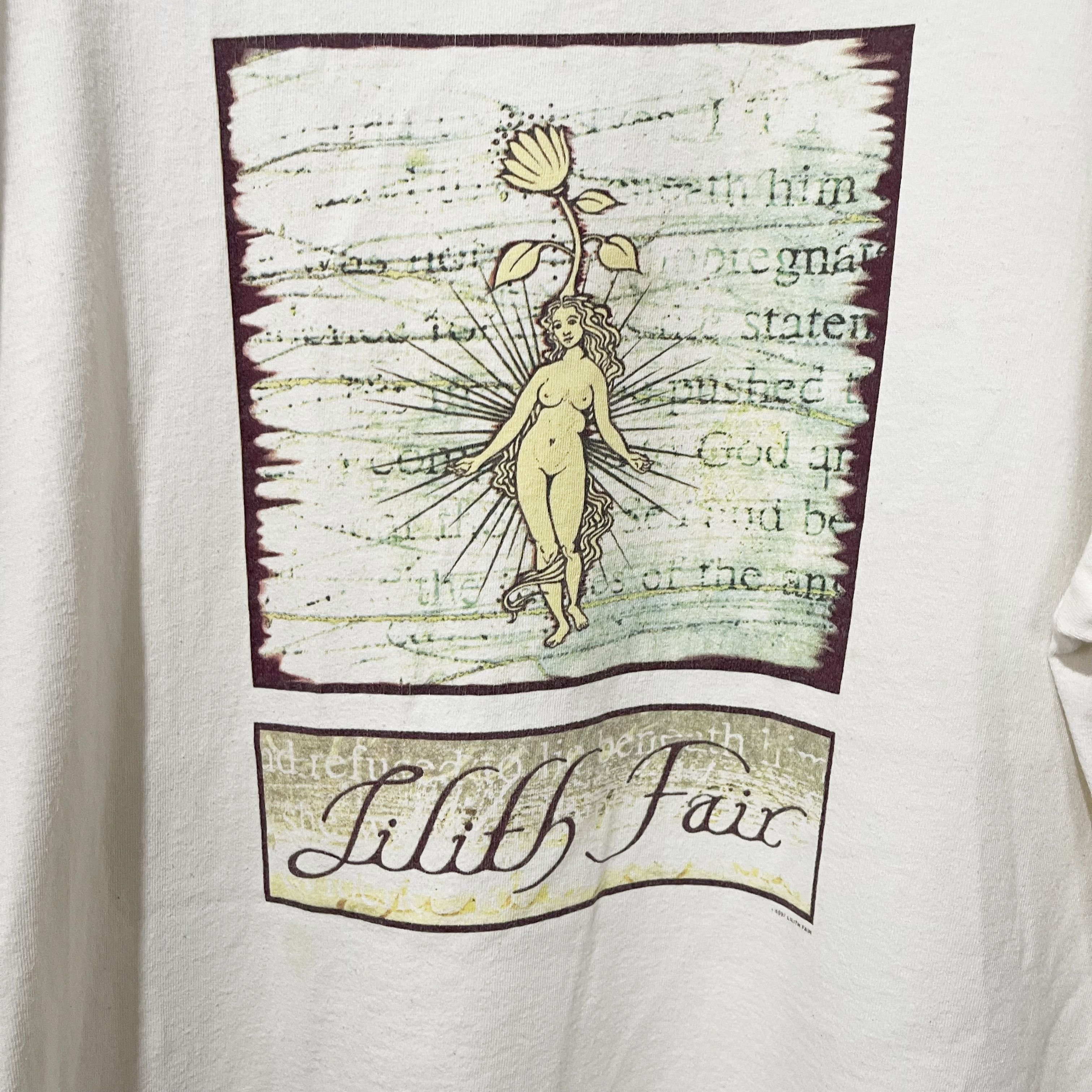 Band Tees Vintage 1997 Lilith Fair T-Shirt Size US XL / EU 56 / 4 - 2 Thumbnail