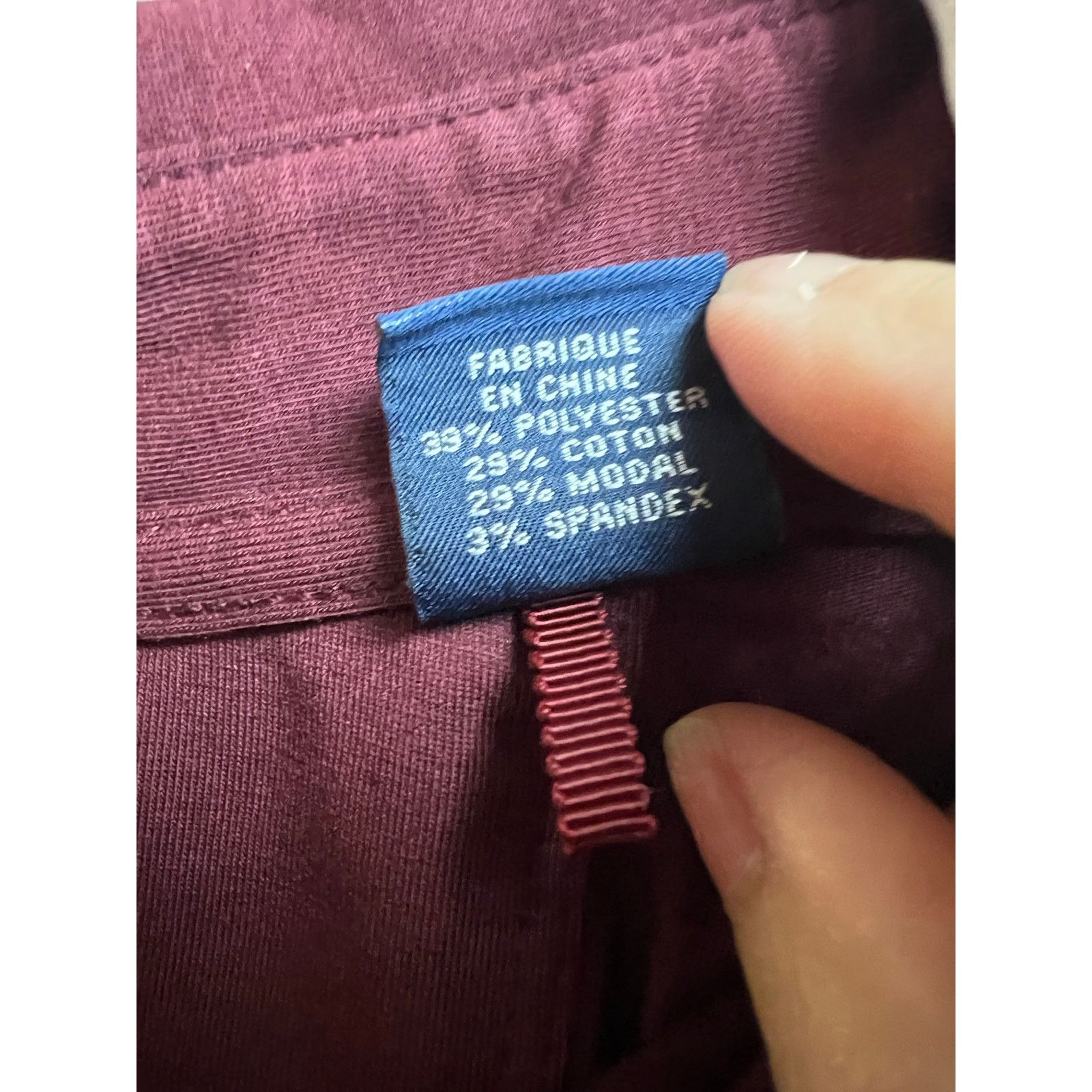 Tommy Bahama Tommy Bahama Long Sleeve Polo Shirt Burgundy Men's Large Size US L / EU 52-54 / 3 - 10 Thumbnail