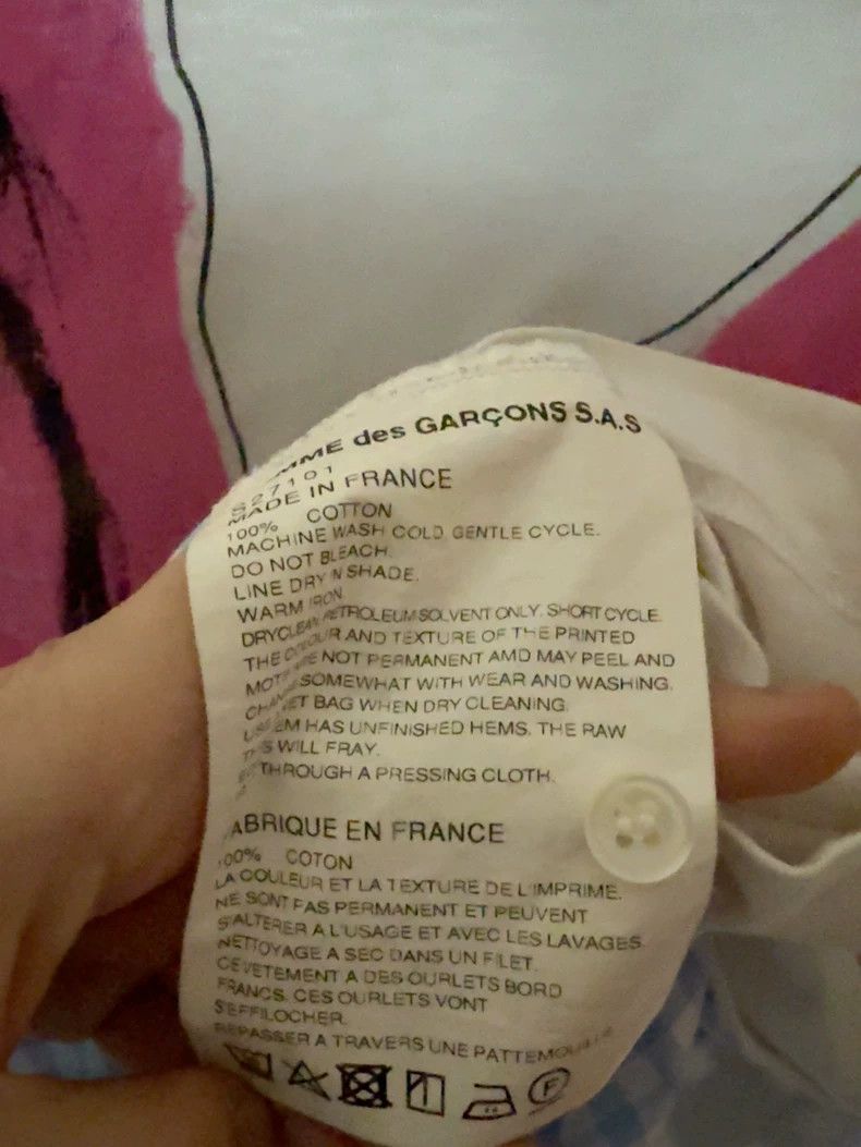 Comme des Garcons Comme Des Garcons Long T-shirt Size S / US 4 / IT 40 - 3 Thumbnail