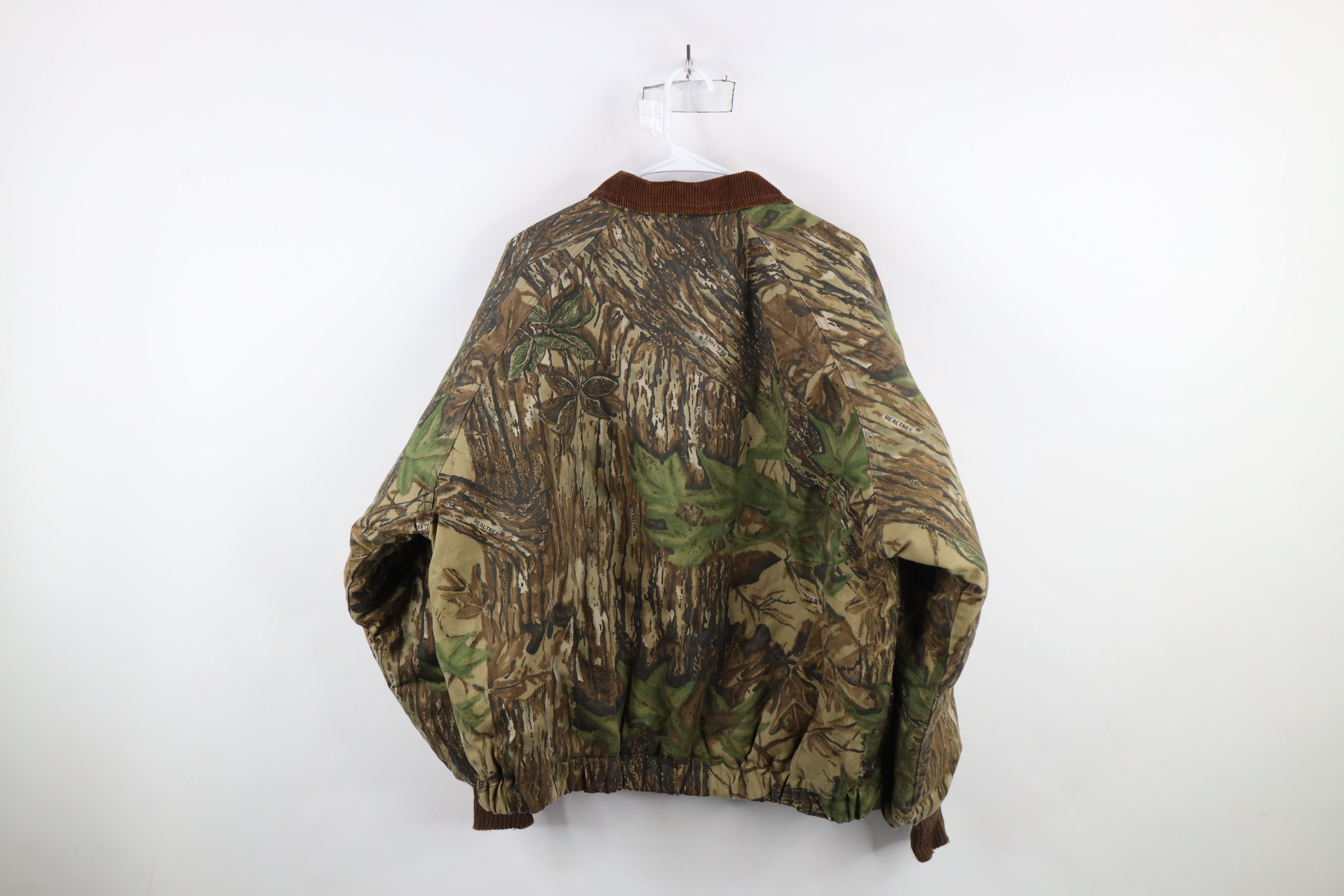 Vintage × Walls Vintage 90s Walls Realtree Camouflage Bomber Jacket USA Size US XL / EU 56 / 4 - 11 Thumbnail