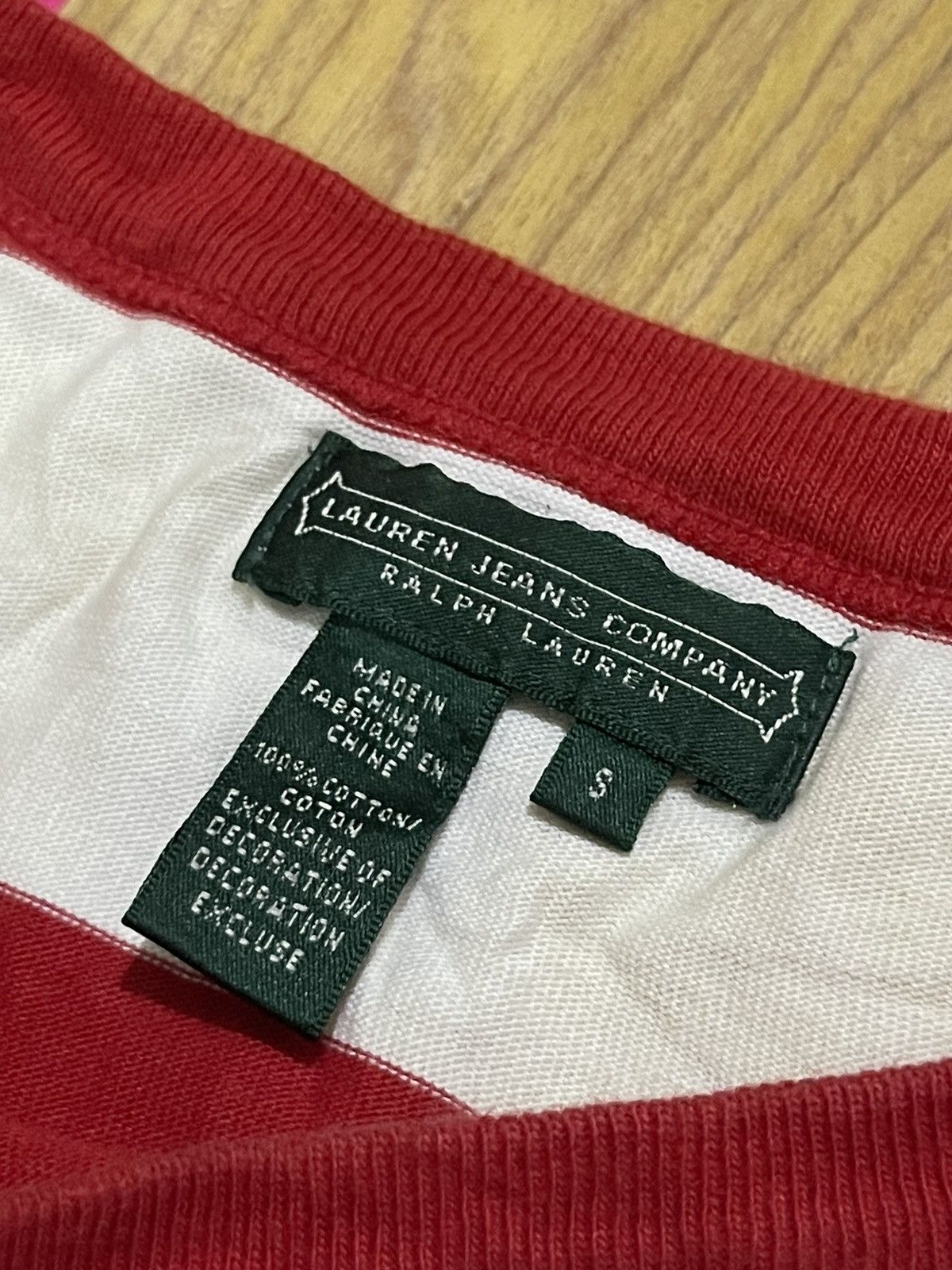 Lauren Ralph Lauren Y2K RALPH LAUREN women's sleeve tshirt Size S / US 4 / IT 40 - 7 Thumbnail