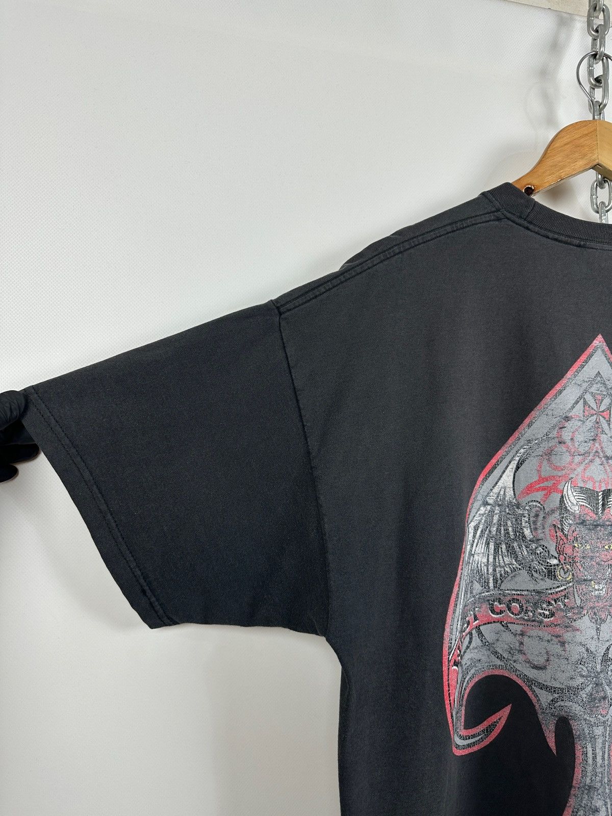 West Coast Choppers Vintage West Coast Choppers Devil Faded Black T-Shirt Size US XL / EU 56 / 4 - 7 Thumbnail