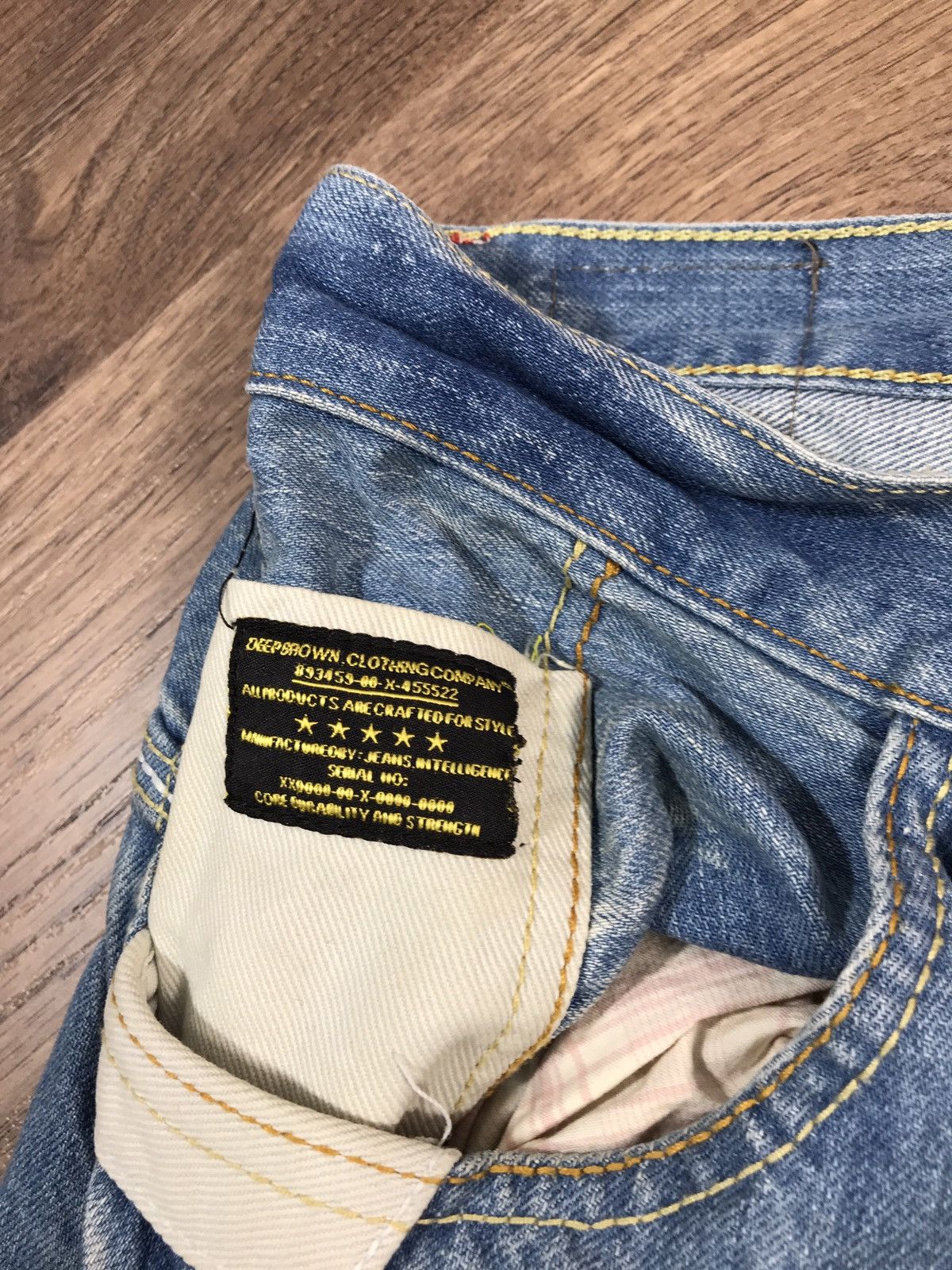 Japanese Brand × Vintage Vintage Distressed Denim Pants Jeans Size US 33 - 7 Thumbnail