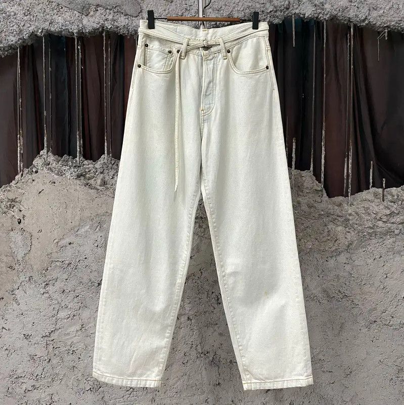 Acne Studios Acne Studios Spring Autumn Ivory Women's Jeans Size 28" / US 6 / IT 42 - 1 Thumbnail
