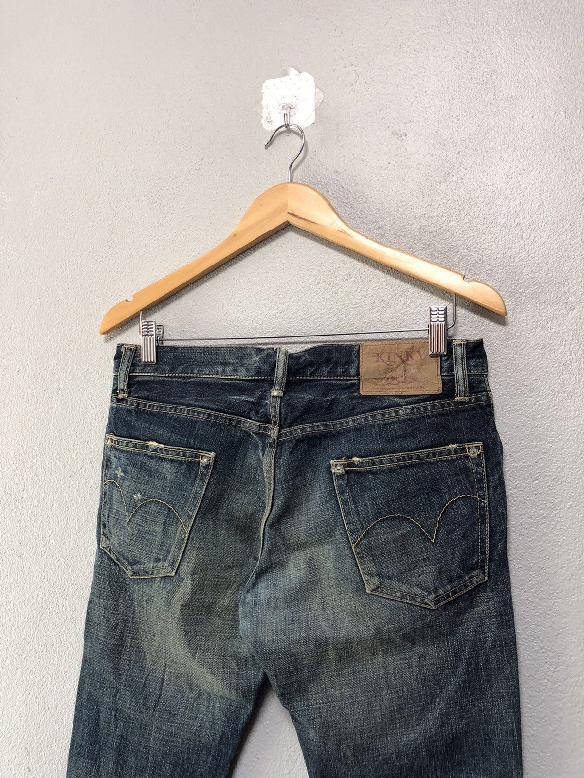 Hysteric Glamour Hysteric Glamour Stud Jeans Distressed Style Size US 30 / EU 46 - 8 Thumbnail