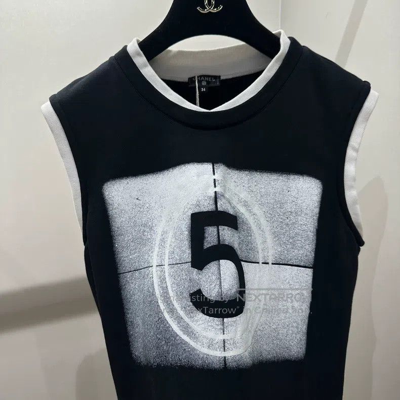 Chanel Chanel No. 5 target sleeveless vest Size XXS / US 00 / IT 34 - 6 Thumbnail