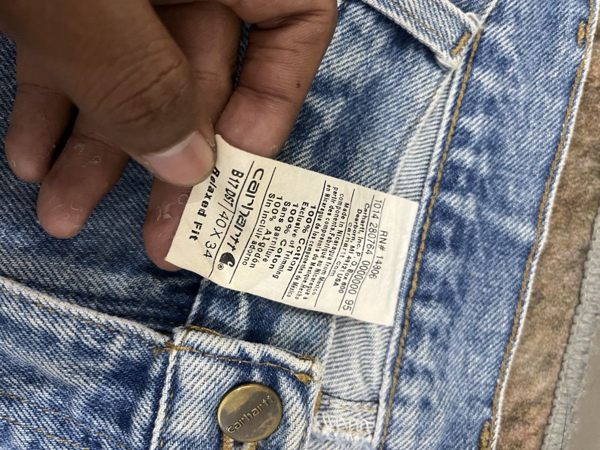 Carhartt × Vintage Baggy Carhatt Denim Size US 38 / EU 54 - 8 Thumbnail
