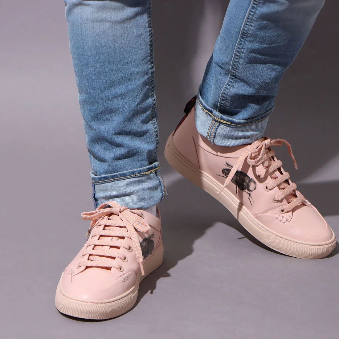 Bally o1y1224 Low-Top Sneakers in Apricot Size US 8.5 / EU 41-42 - 6 Thumbnail