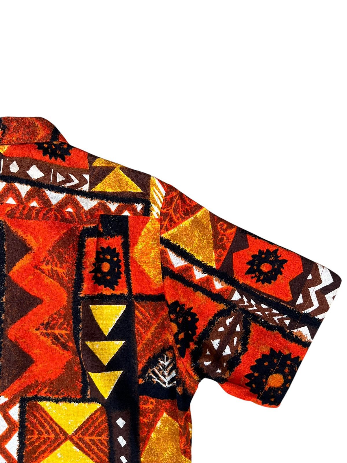 Vintage Vintage 60s 70s Royal Hawaiian Barkcloth Hawaii Shirt Size US M / EU 48-50 / 2 - 17 Thumbnail