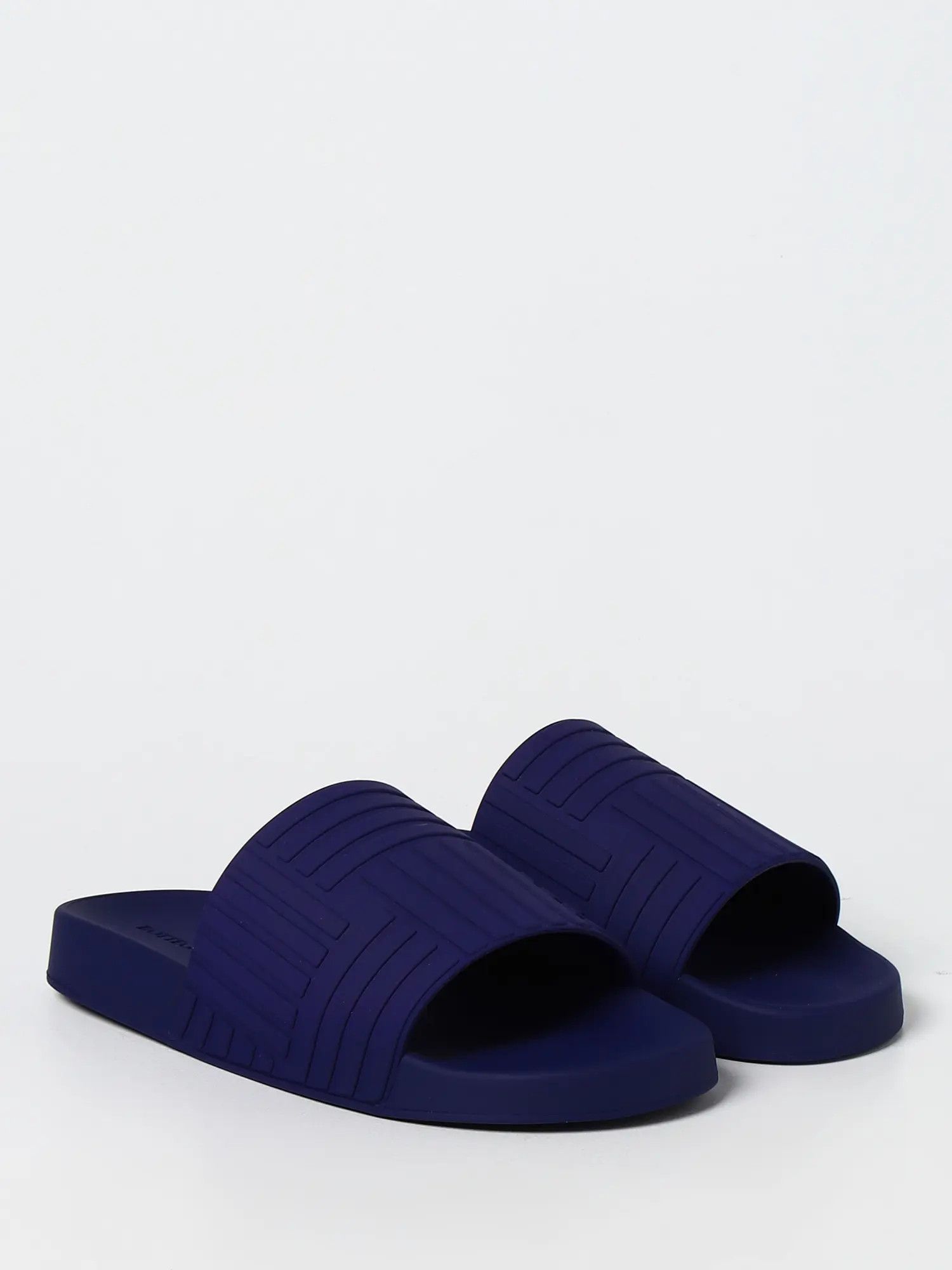 Bottega Veneta o1loc1c0824 690105 Slider in Dark Blue Size US 11 / EU 44 - 2 Thumbnail