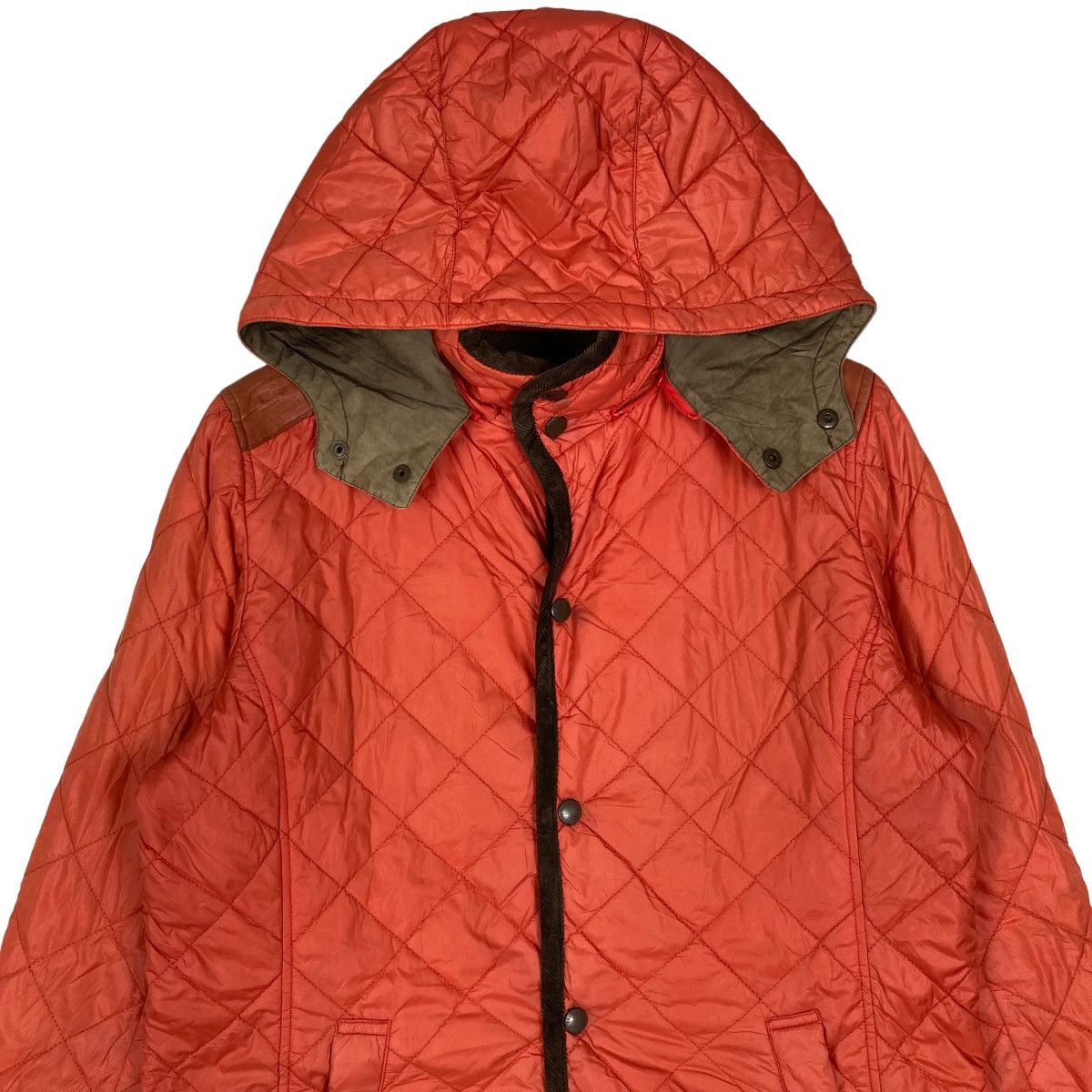 Vintage Vintage Driza-Bone Australia Snap Button Quilted Long Hoodie Size US M / EU 48-50 / 2 - 2 Thumbnail