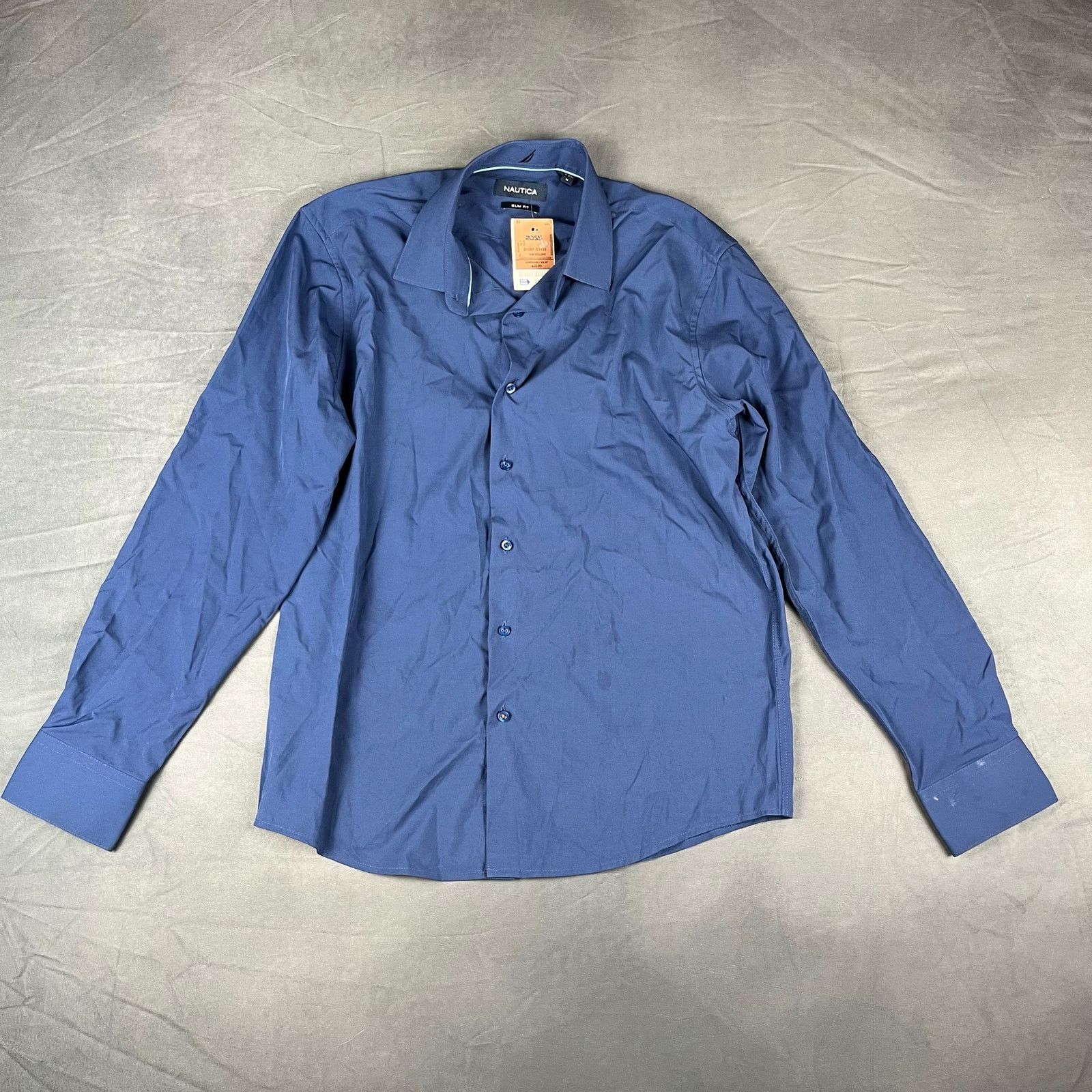 Nautica Nautica Men's Gingham Slim Fit Long Sleeve Shirt | Grailed