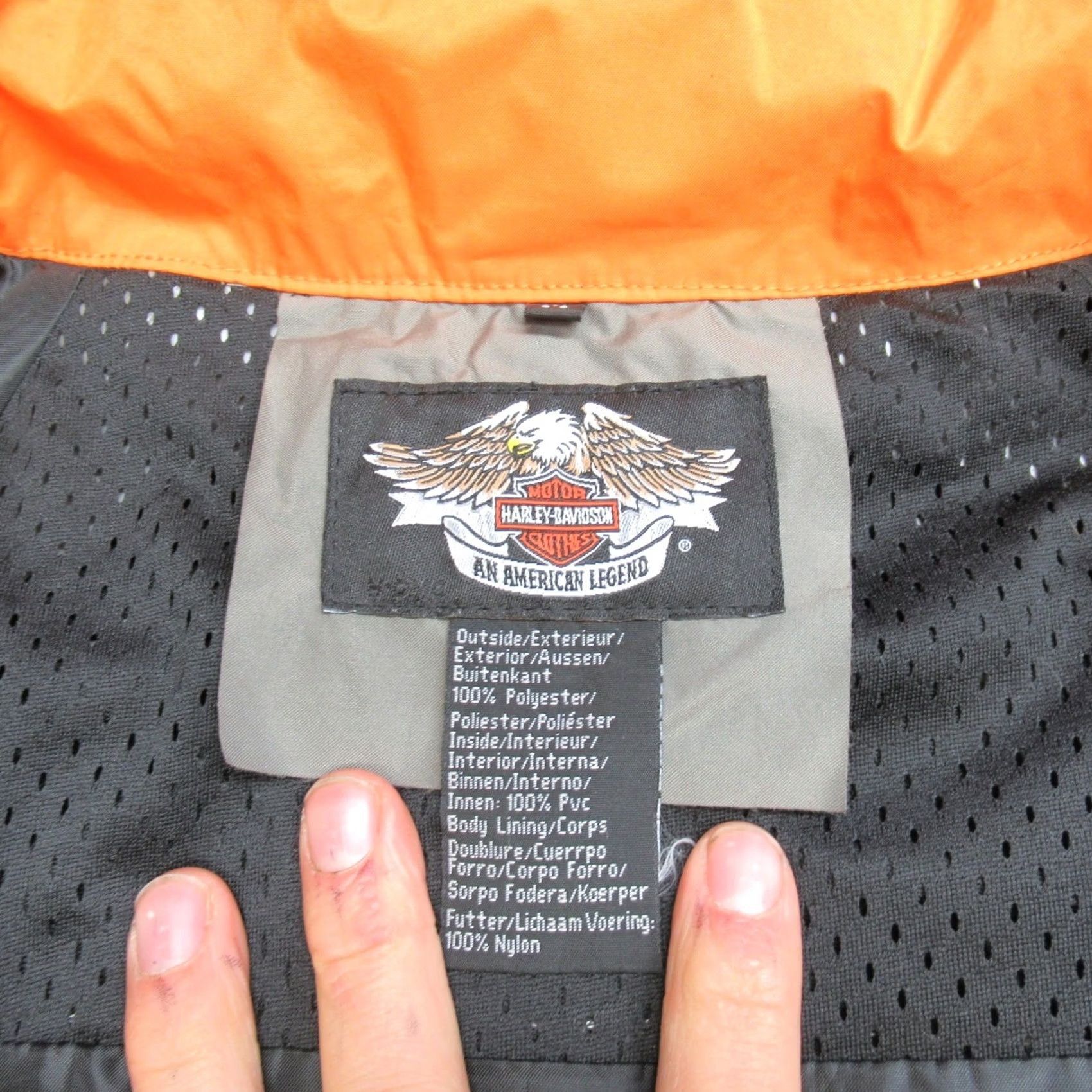 Harley Davidson Harley Davidson Jacket Men M Gray Full Zip Motorcycle Wind Rain Riding Pack Size US M / EU 48-50 / 2 - 4 Thumbnail