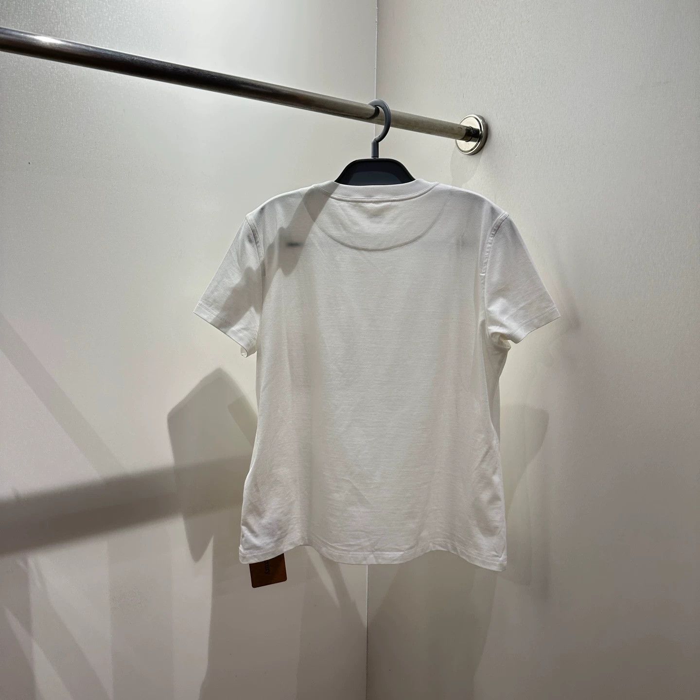 Hermes Hermes may355 H-ribbed pocket short sleeve T-shirt 42 cotton Size M / US 6-8 / IT 42-44 - 2 Thumbnail