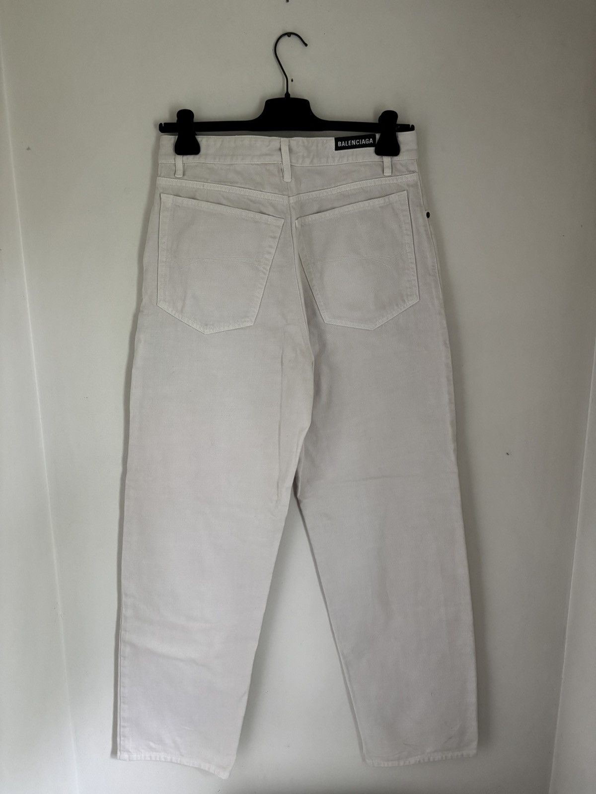 Balenciaga Balenciaga SS20 White denim Size US 32 / EU 48 - 1 Thumbnail