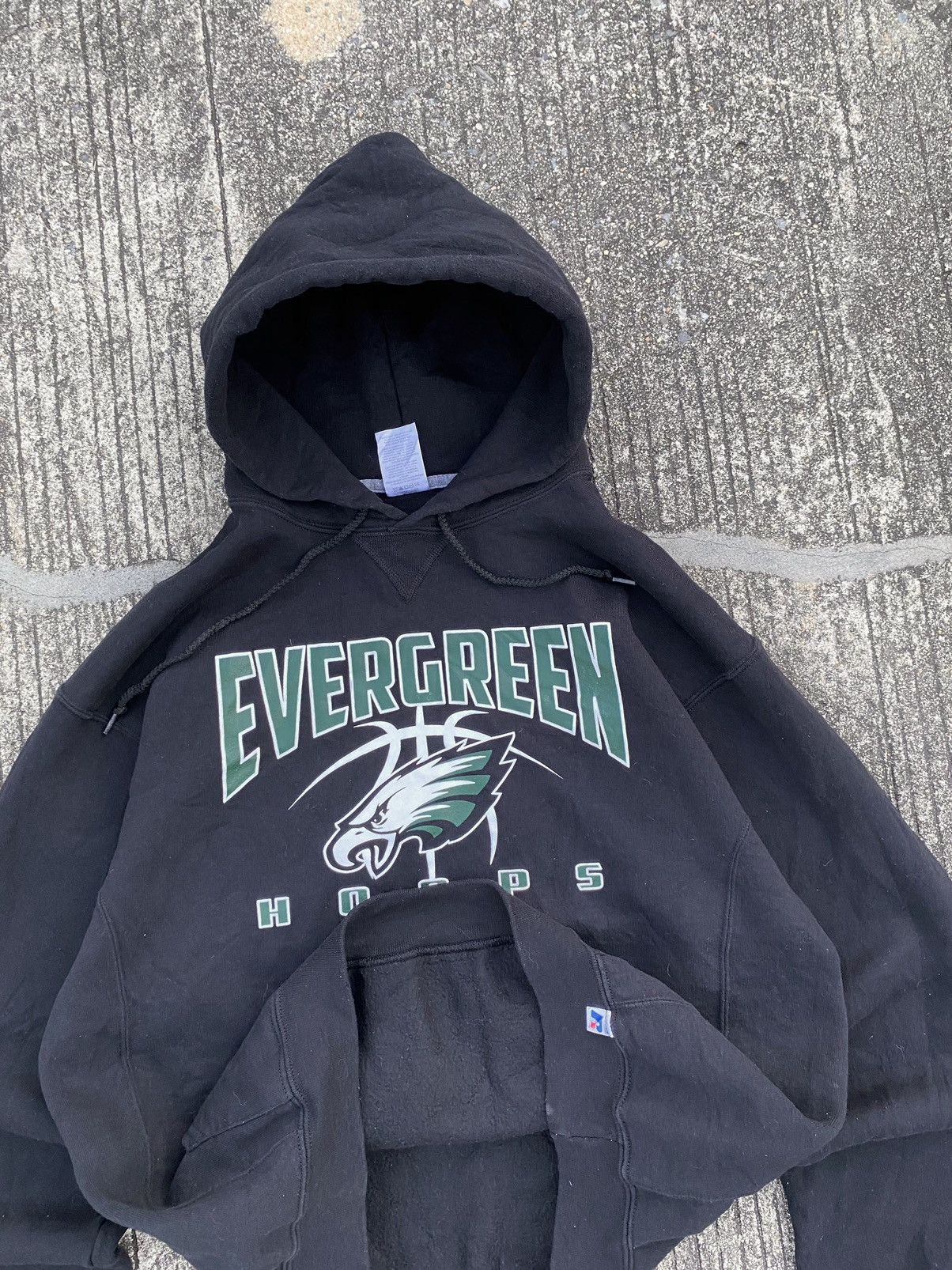 Russell Athletic Vintage Russell Athletic Hoodie EVERGREEN Size US L / EU 52-54 / 3 - 4 Thumbnail