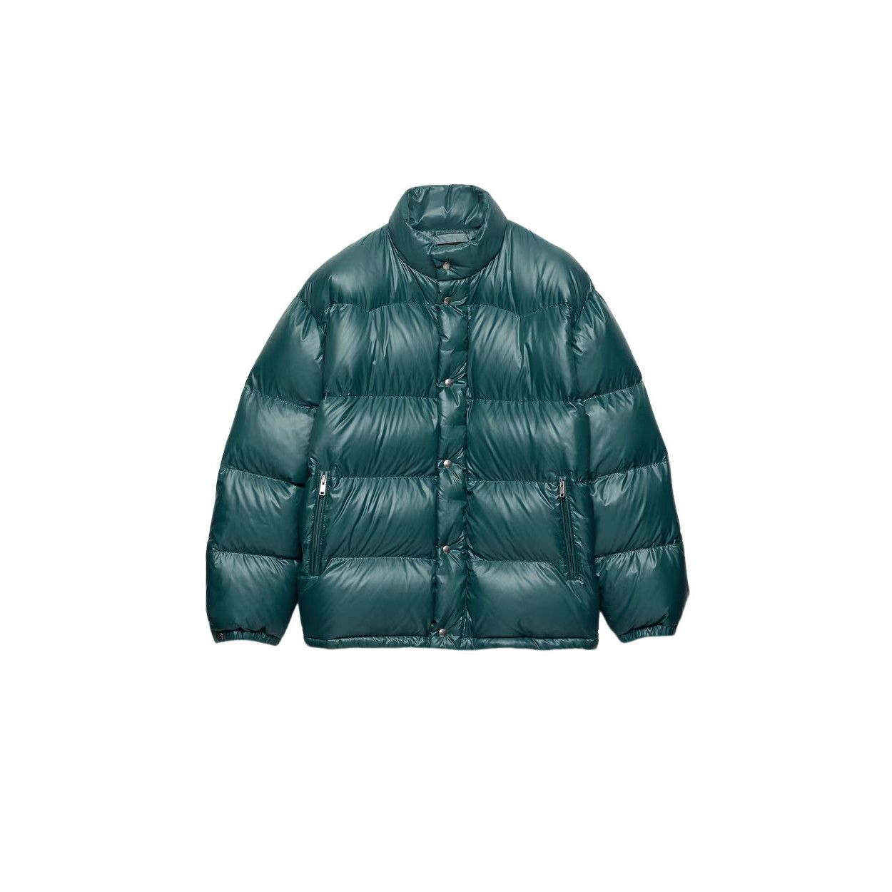 Prada PRADA $3850 Astral Blue Re-Nylon Down Jacket New & Authentic Size US M / EU 48-50 / 2 - 1 Preview