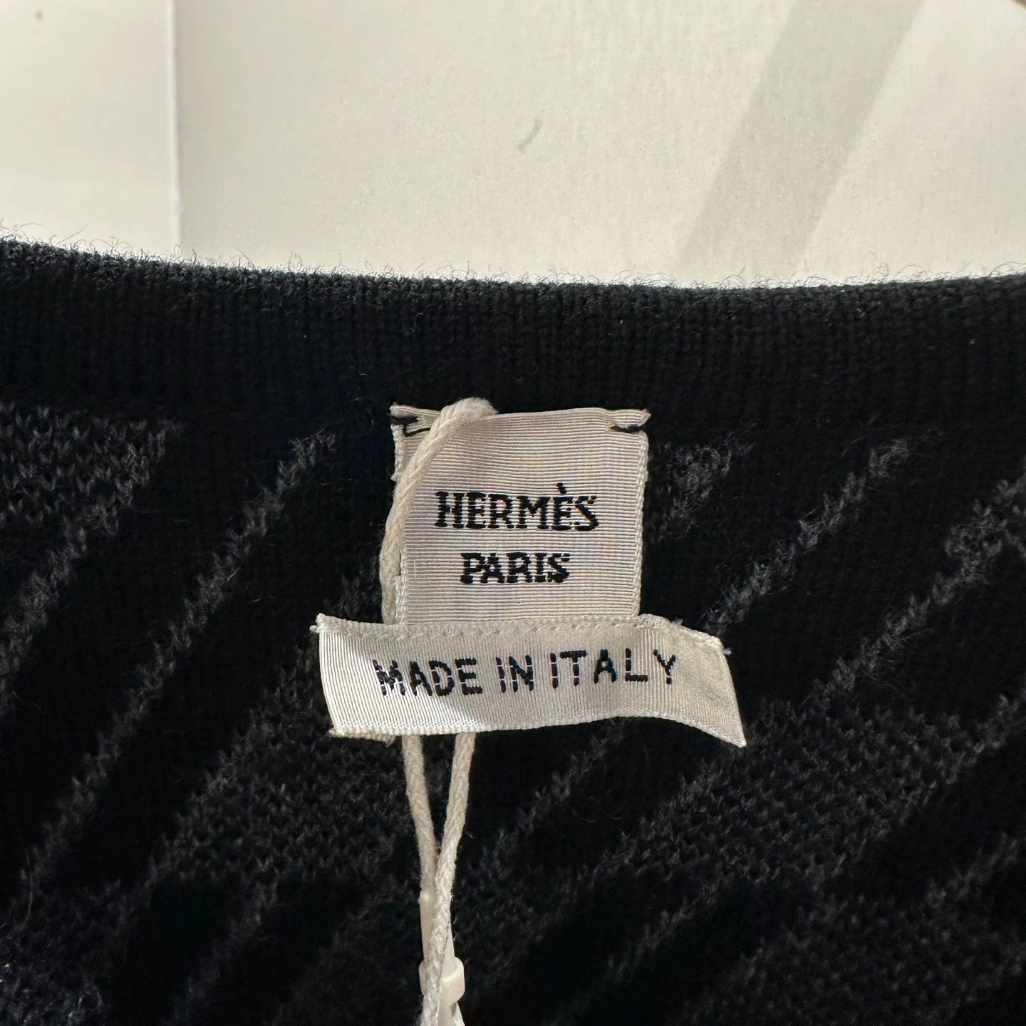 Hermes Hermes may690 double-faced cashmere zip-up jacket 40 Size M / US 6-8 / IT 42-44 - 3 Thumbnail