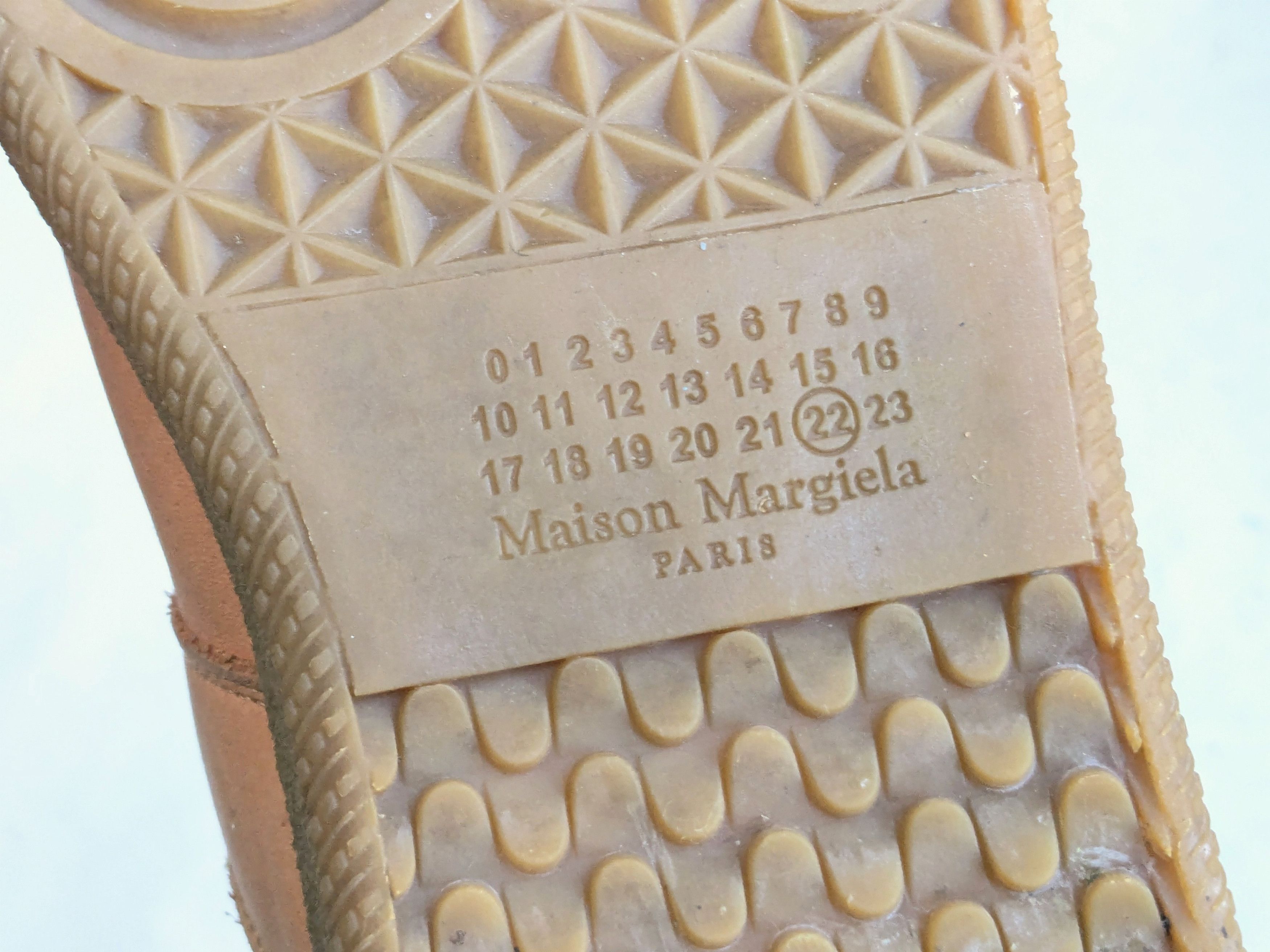Maison Margiela Maison Margiela GAT Replica Orange Paint Splatter 10 43 Low Size US 10 / EU 43 - 21 Thumbnail