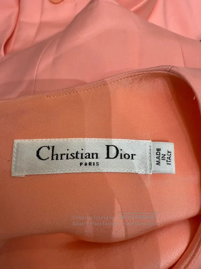Dior Dior Pink sleeveless dress Size XXS / US 00 / IT 34 - 3 Thumbnail