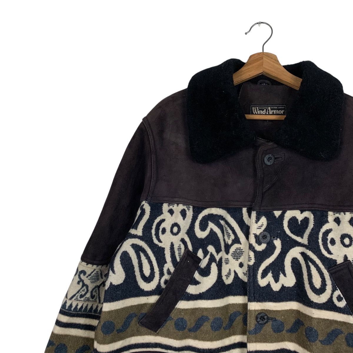 Japanese Brand Japanese Brand Wind Amor Nice Design Jacket Size US L / EU 52-54 / 3 - 6 Thumbnail